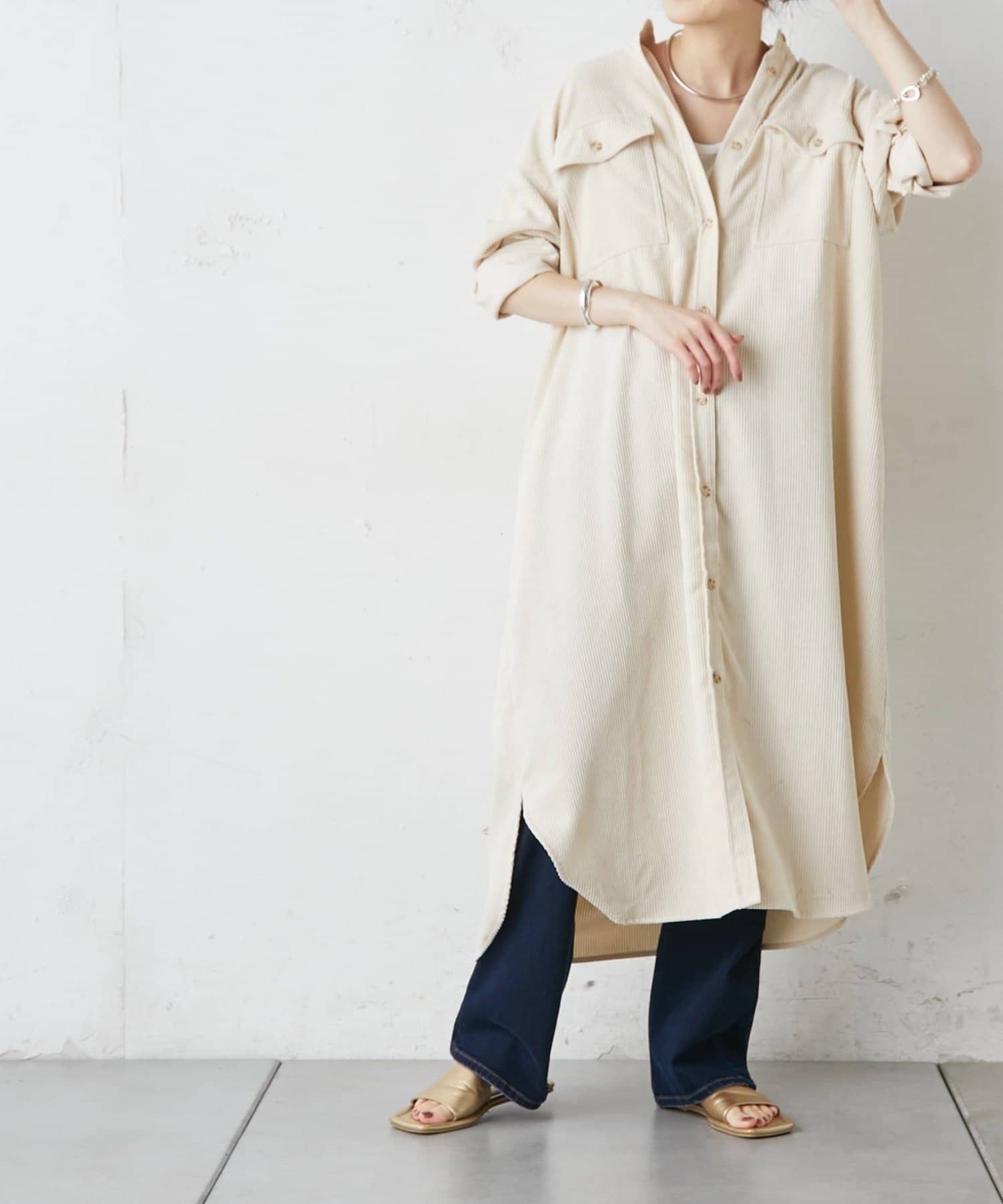 コーデュロイシャツワンピース Ciaopanic Typy チャオパニックティピー レディース Pal Closet パルクローゼット パルグループ公式ファッション通販サイト