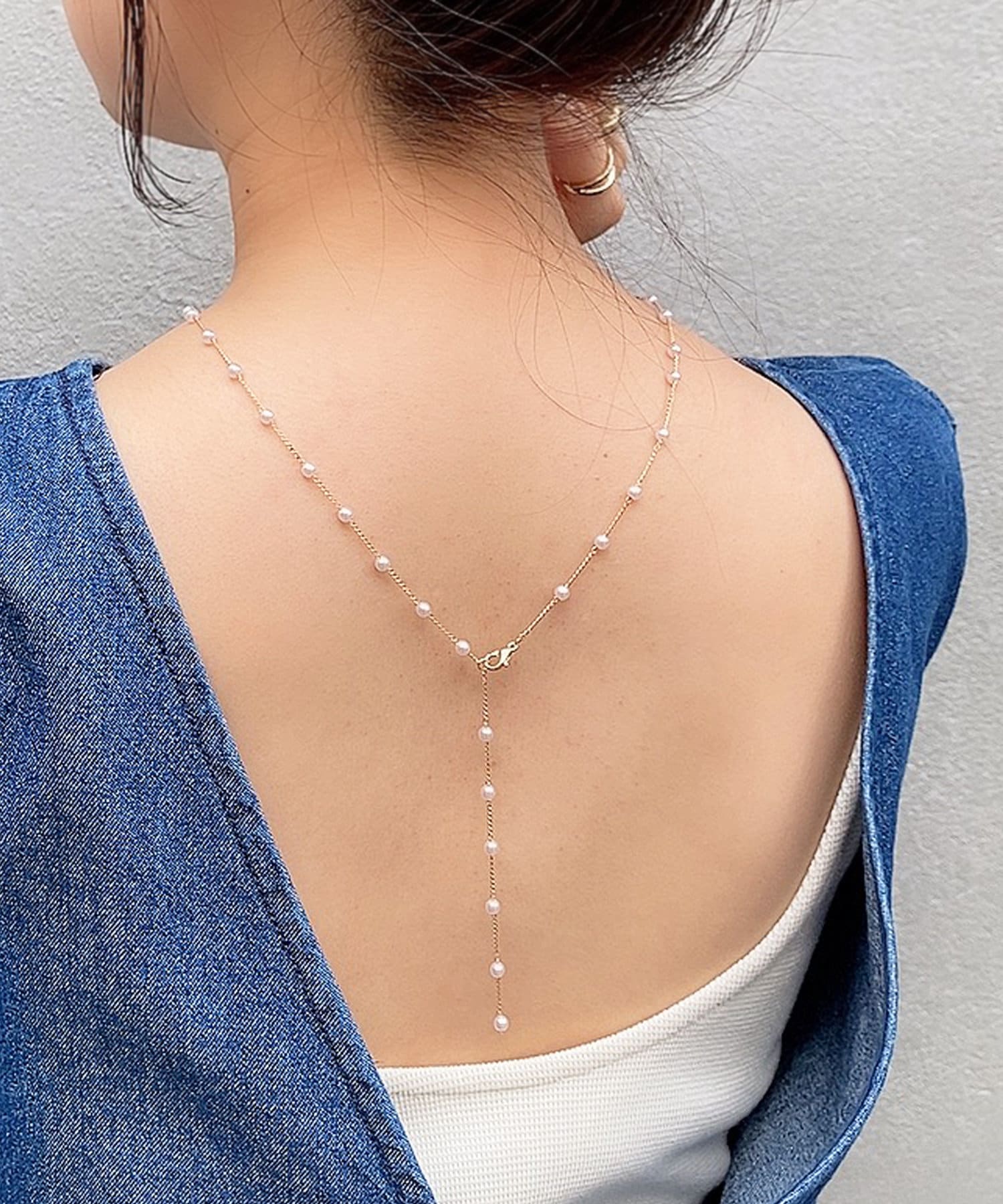 パールバックワードネックレス Lattice ラティス レディース Pal Closet パルクローゼット パルグループ公式ファッション通販サイト