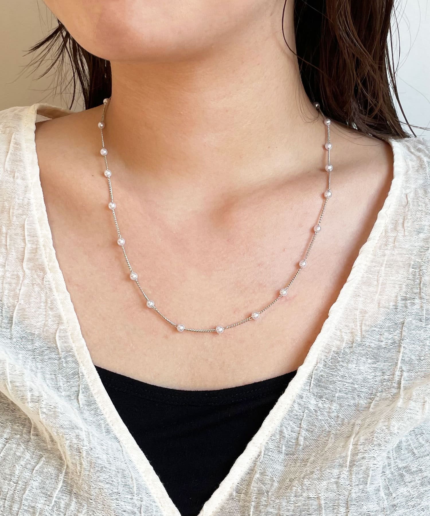 パールバックワードネックレス Lattice ラティス レディース Pal Closet パルクローゼット パルグループ公式ファッション通販サイト