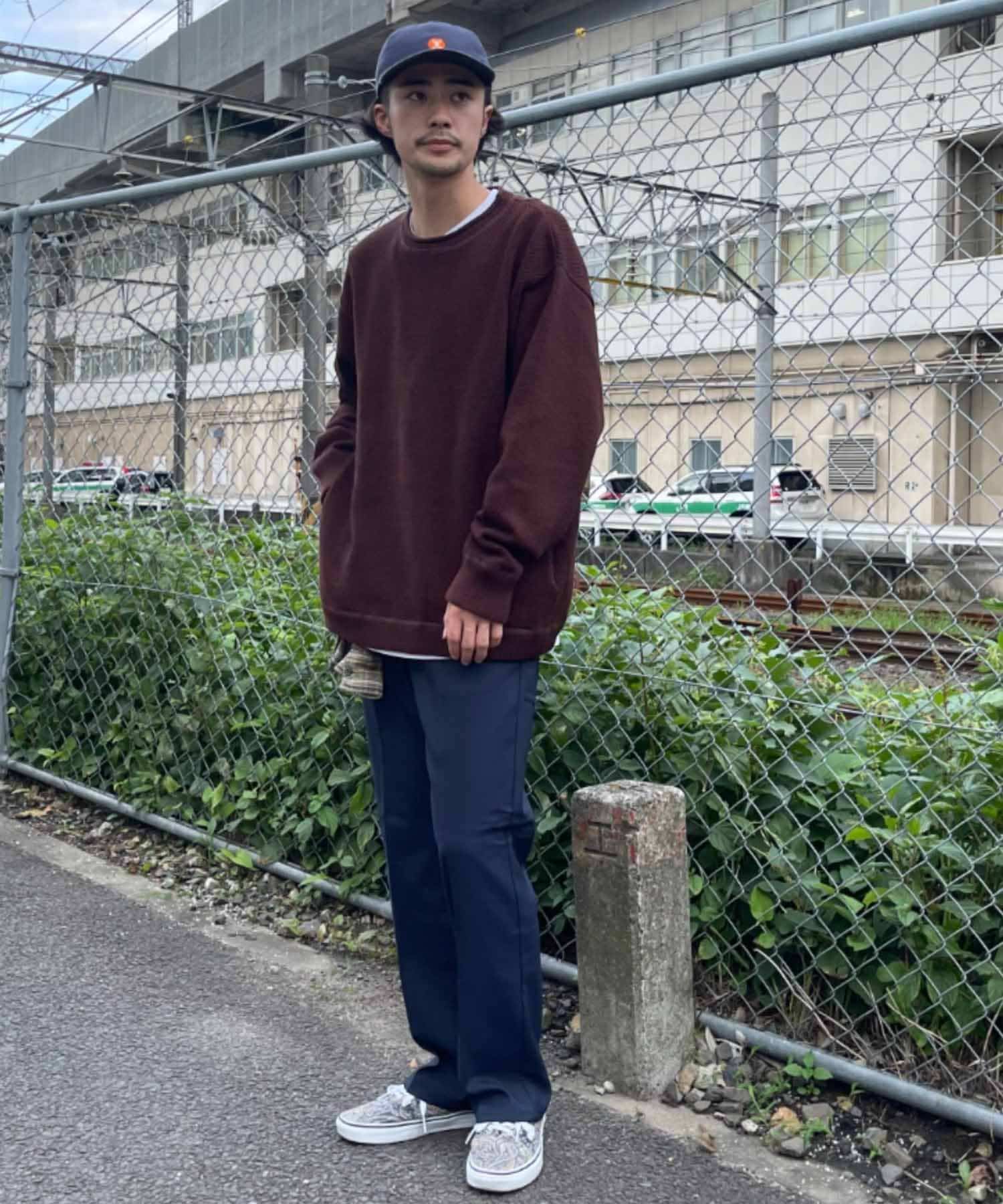 鹿の子編みオーバーサイズプルオーバーコットンニット Ciaopanic チャオパニック メンズ Pal Closet パルクローゼット パルグループ公式ファッション通販サイト