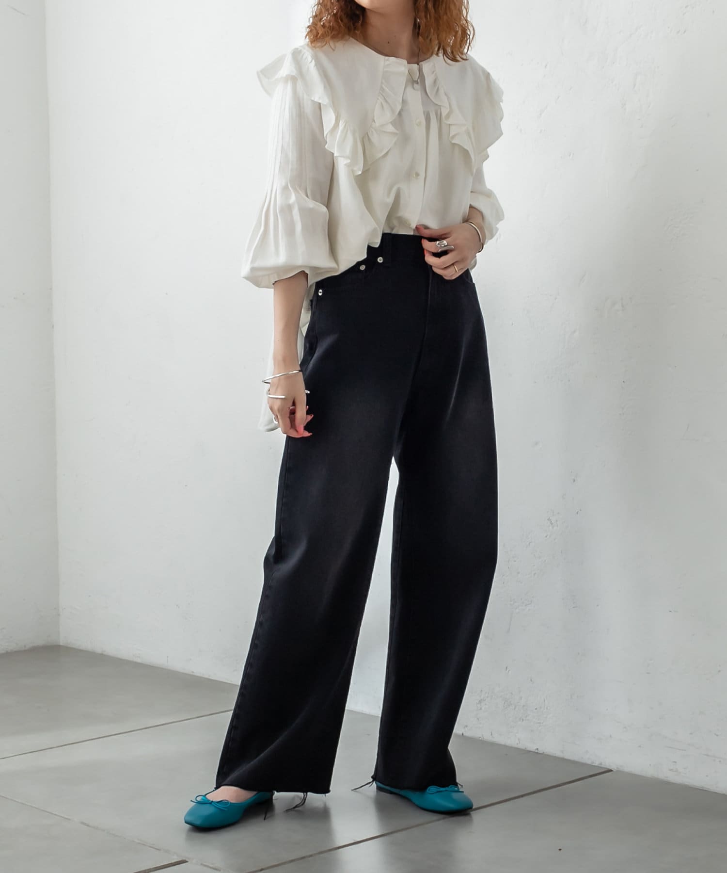 ビッグフリルシャツ Mystic ミスティック レディース Pal Closet パルクローゼット パルグループ公式ファッション通販サイト ビッグフリルシャツ Mystic ミスティック レディース Pal Closet パルクローゼット パルグループ公式ファッション通販サイト