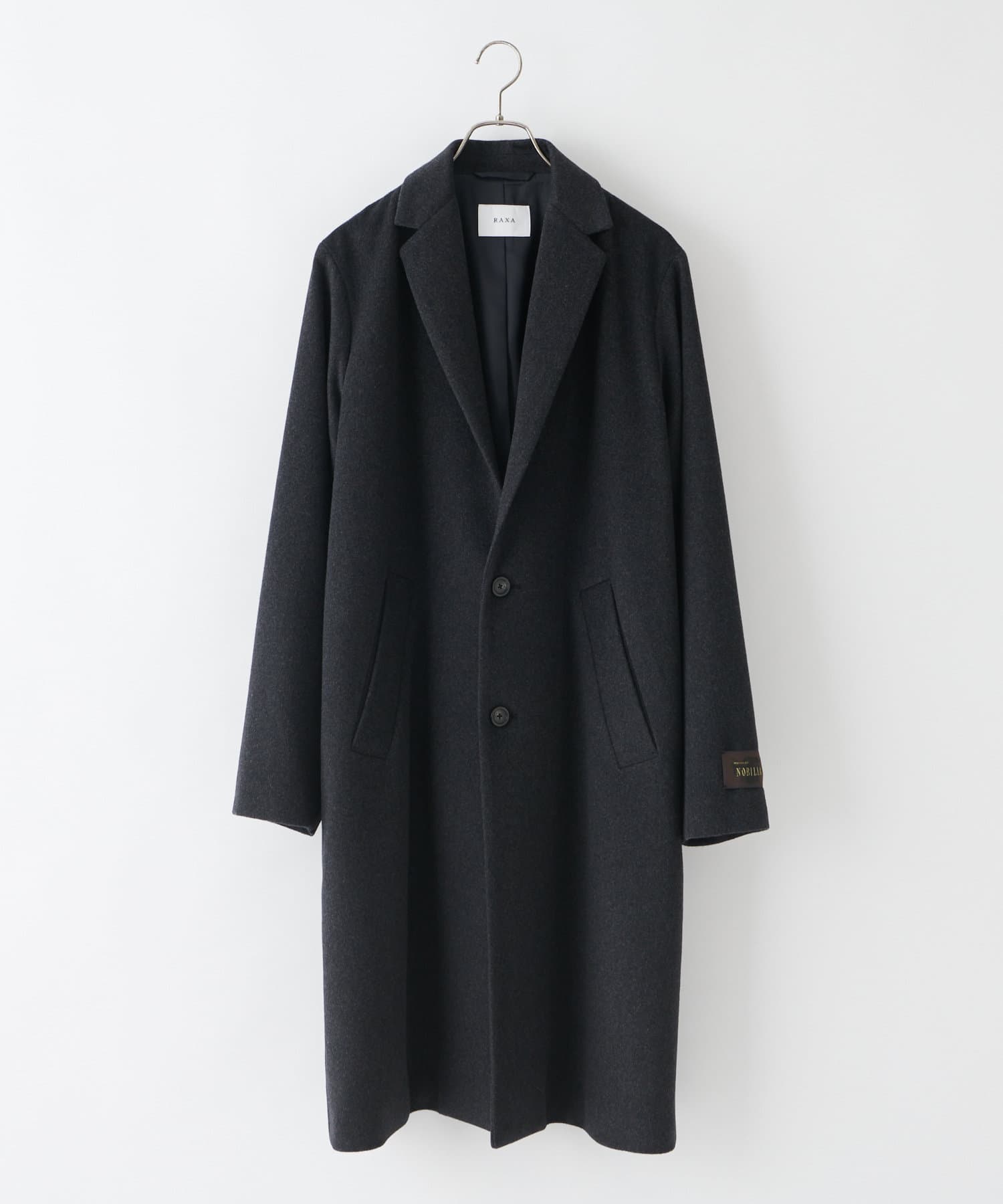 Raxa ラシャ Nobilia メルトンシングルチェスターコート Ciaopanic チャオパニック メンズ Pal Closet パルクローゼット パルグループ公式ファッション通販サイト