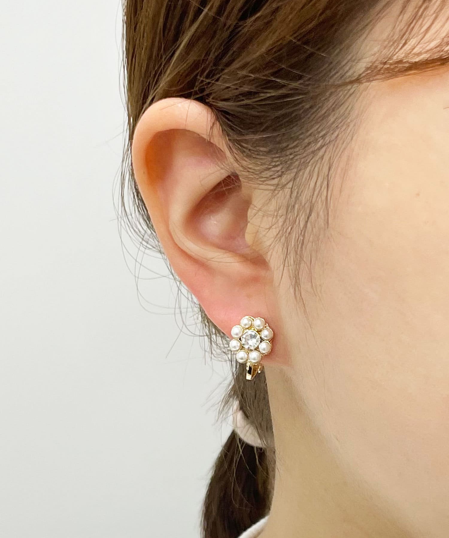 ラウンドビジューイヤリング Lattice ラティス レディース Pal Closet パルクローゼット パルグループ公式ファッション通販 サイト