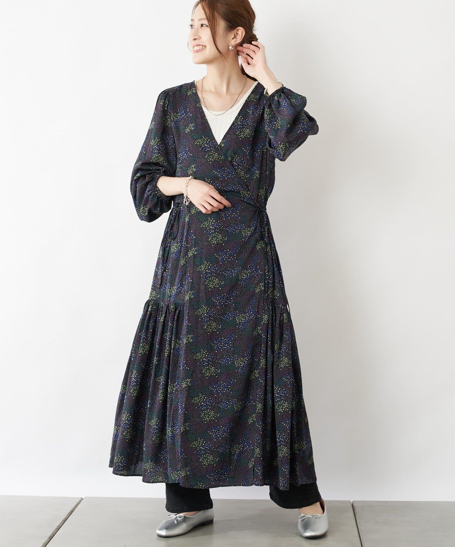 2way カシュクール花柄マキシワンピ Ciaopanic Typy チャオパニックティピー レディース Pal Closet パルクローゼット パルグループ公式ファッション通販サイト