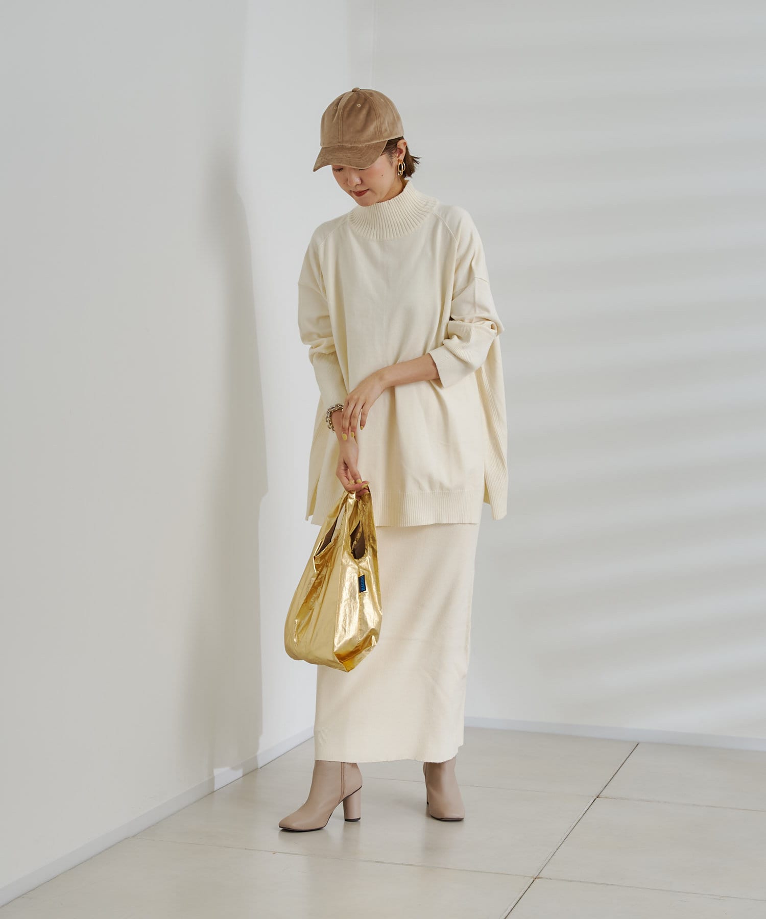 ニットアップポケット付リブスカート Doudou ドゥドゥ レディース Pal Closet パルクローゼット パルグループ公式ファッション通販サイト