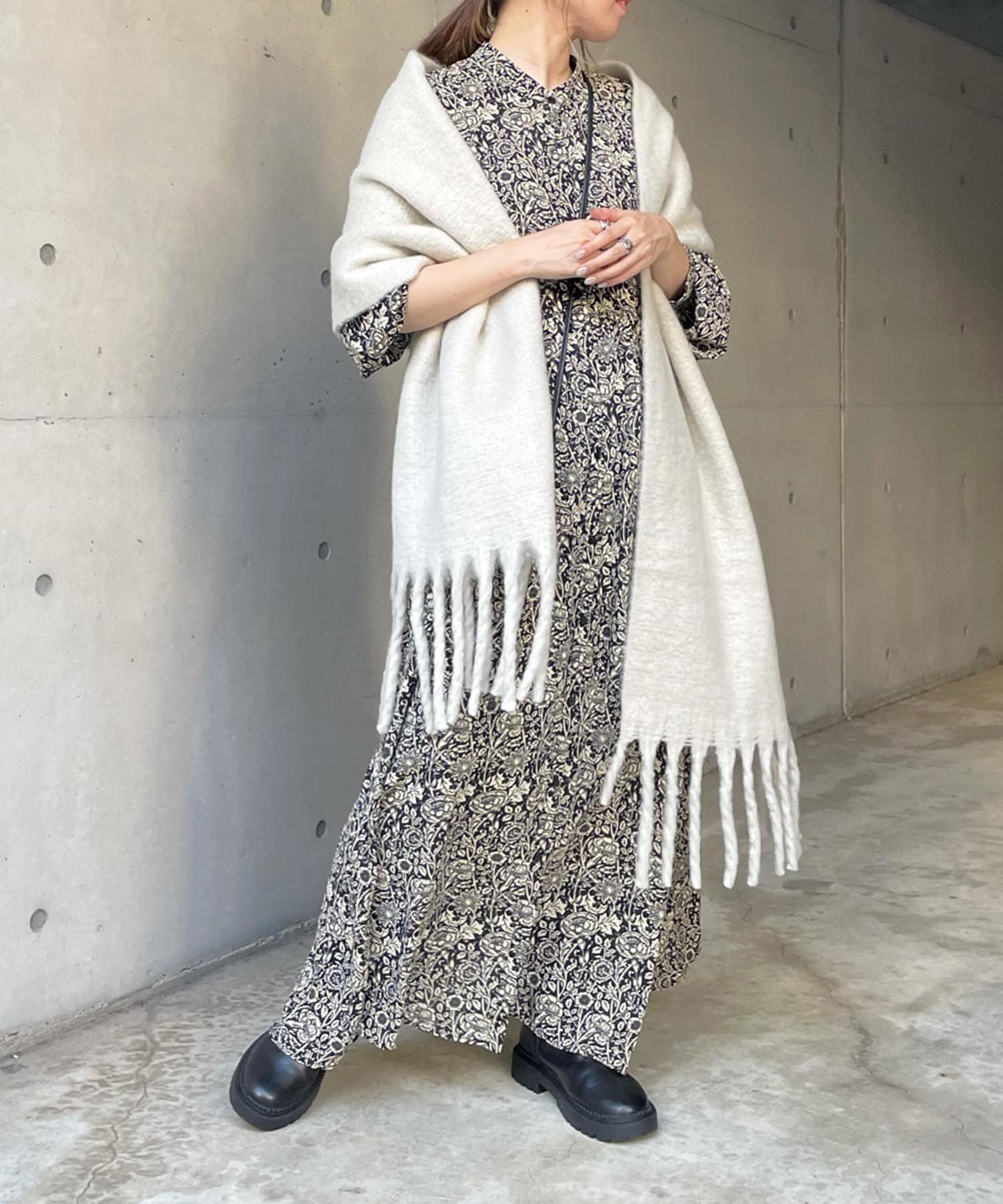フラワープリントワンピース Doudou ドゥドゥ レディース Pal Closet パルクローゼット パルグループ公式ファッション通販サイト