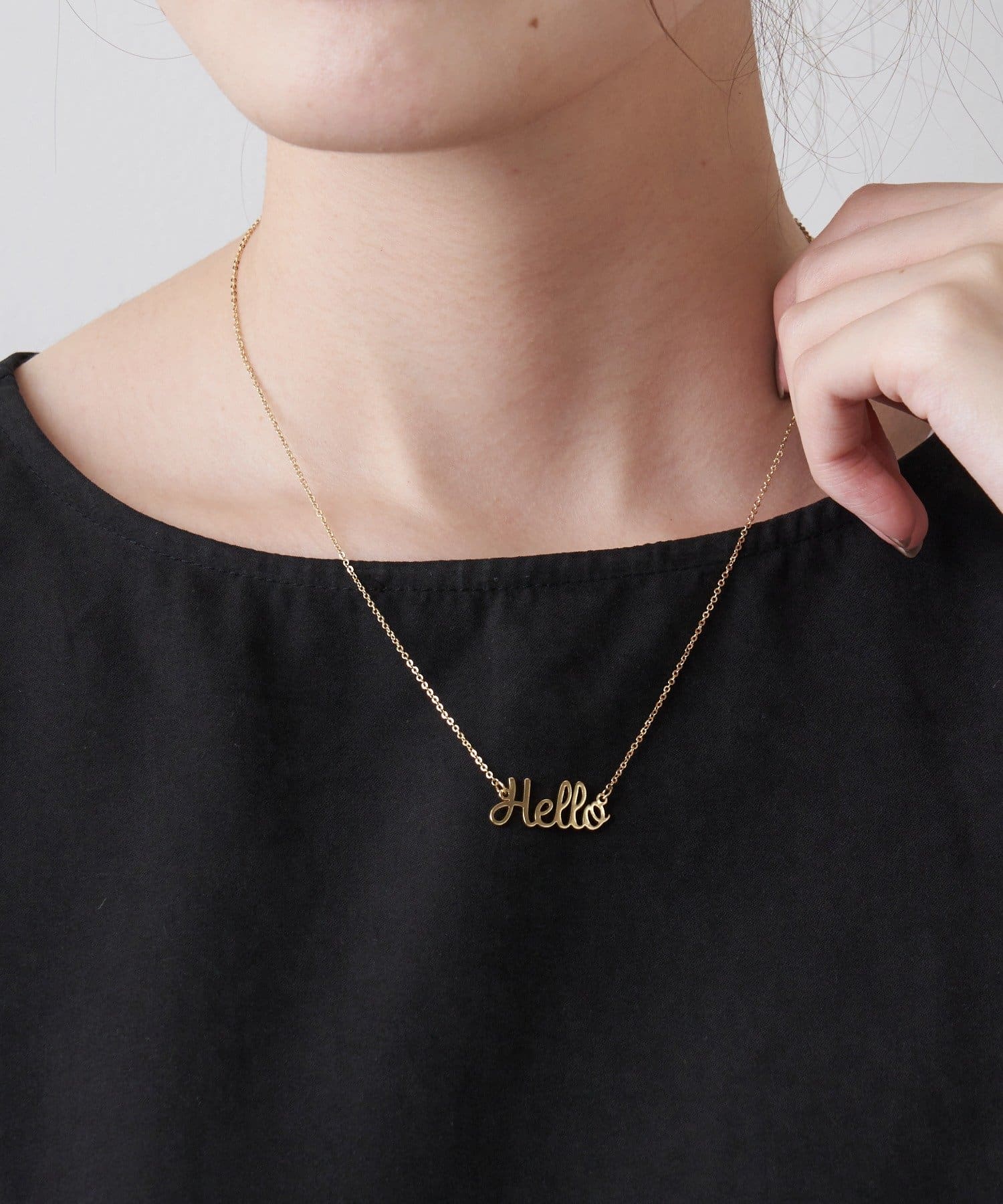 Lilメッセージネックレス Hello Ciaopanic Typy チャオパニックティピー レディース Pal Closet パルクローゼット パルグループ公式ファッション通販サイト