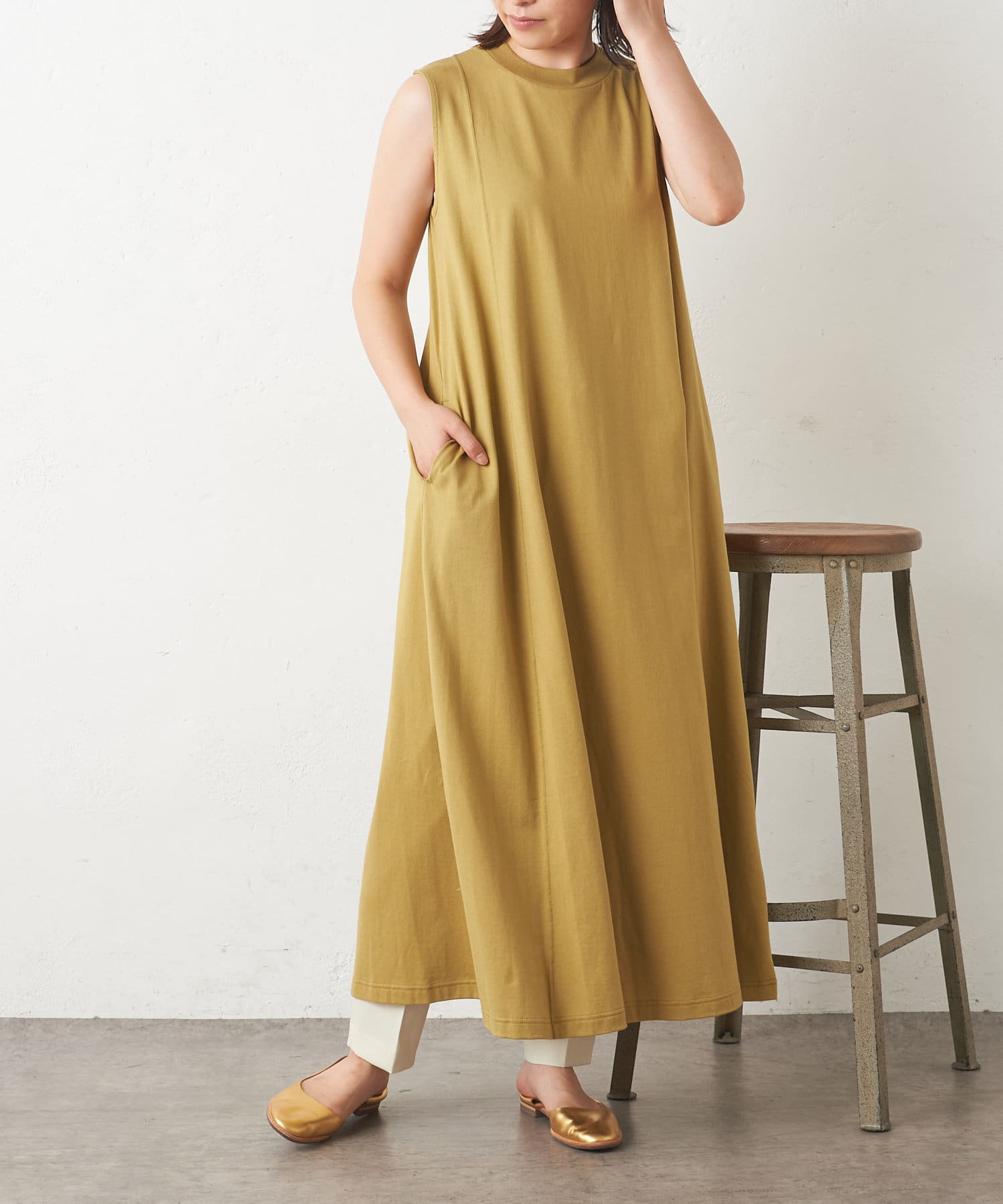 ノースリーブaラインワンピース Bonbazaar ボンバザール レディース Pal Closet パルクローゼット パルグループ公式ファッション通販サイト