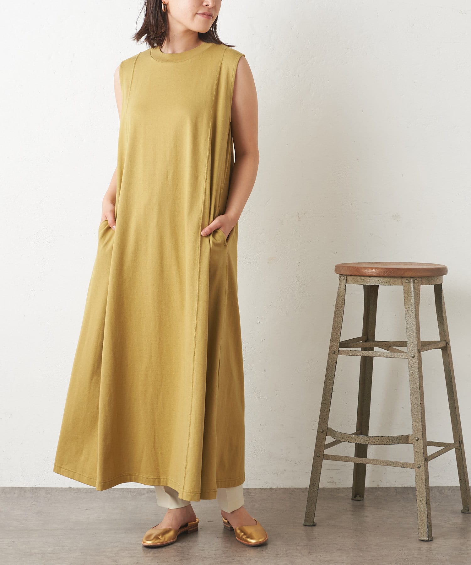 ノースリーブaラインワンピース Bonbazaar ボンバザール レディース Pal Closet パルクローゼット パルグループ公式ファッション通販サイト