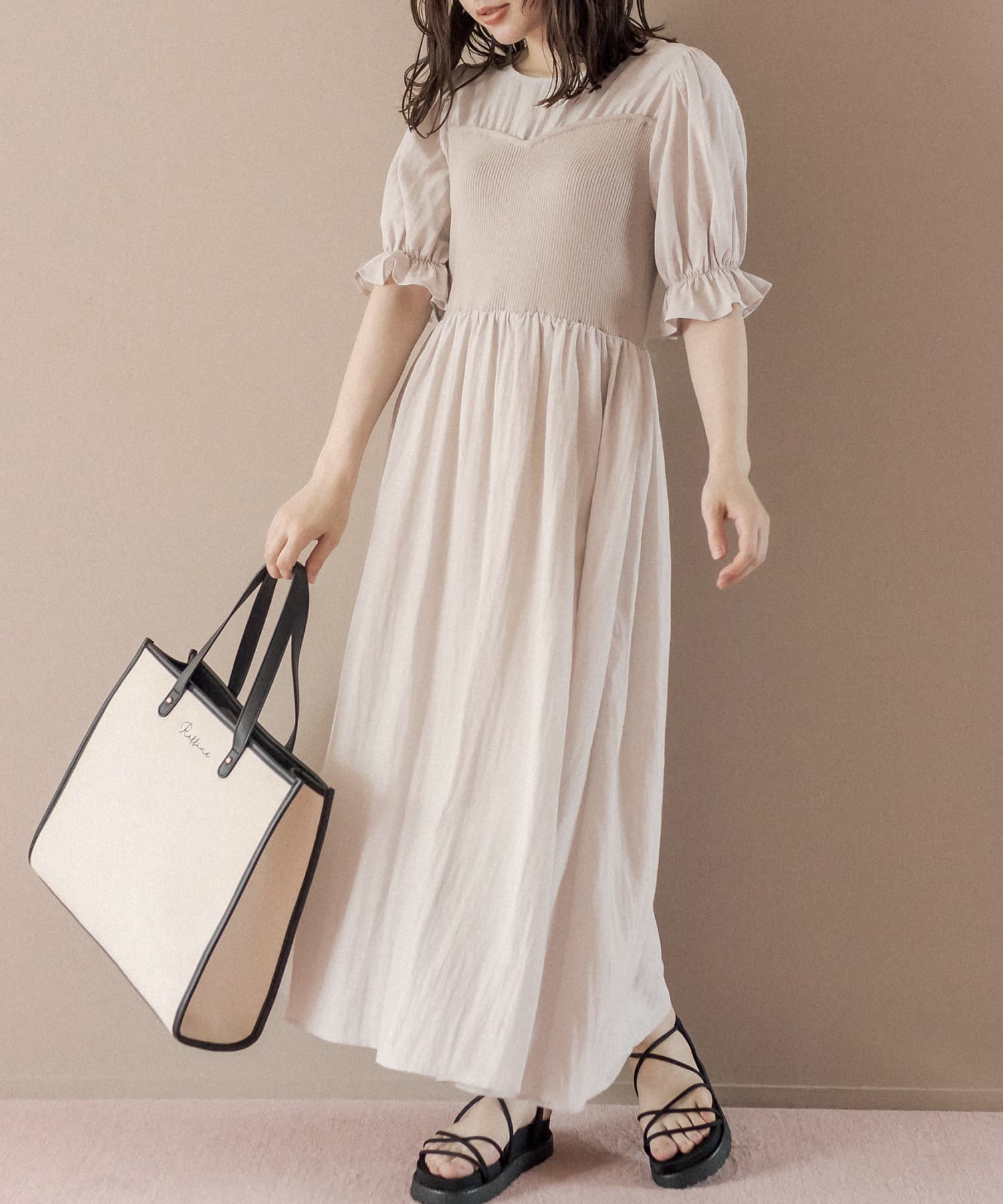 ドッキングニットビスチェワンピース Olive Des Olive オリーブ デ オリーブ レディース Pal Closet パルクローゼット パルグループ公式ファッション通販サイト