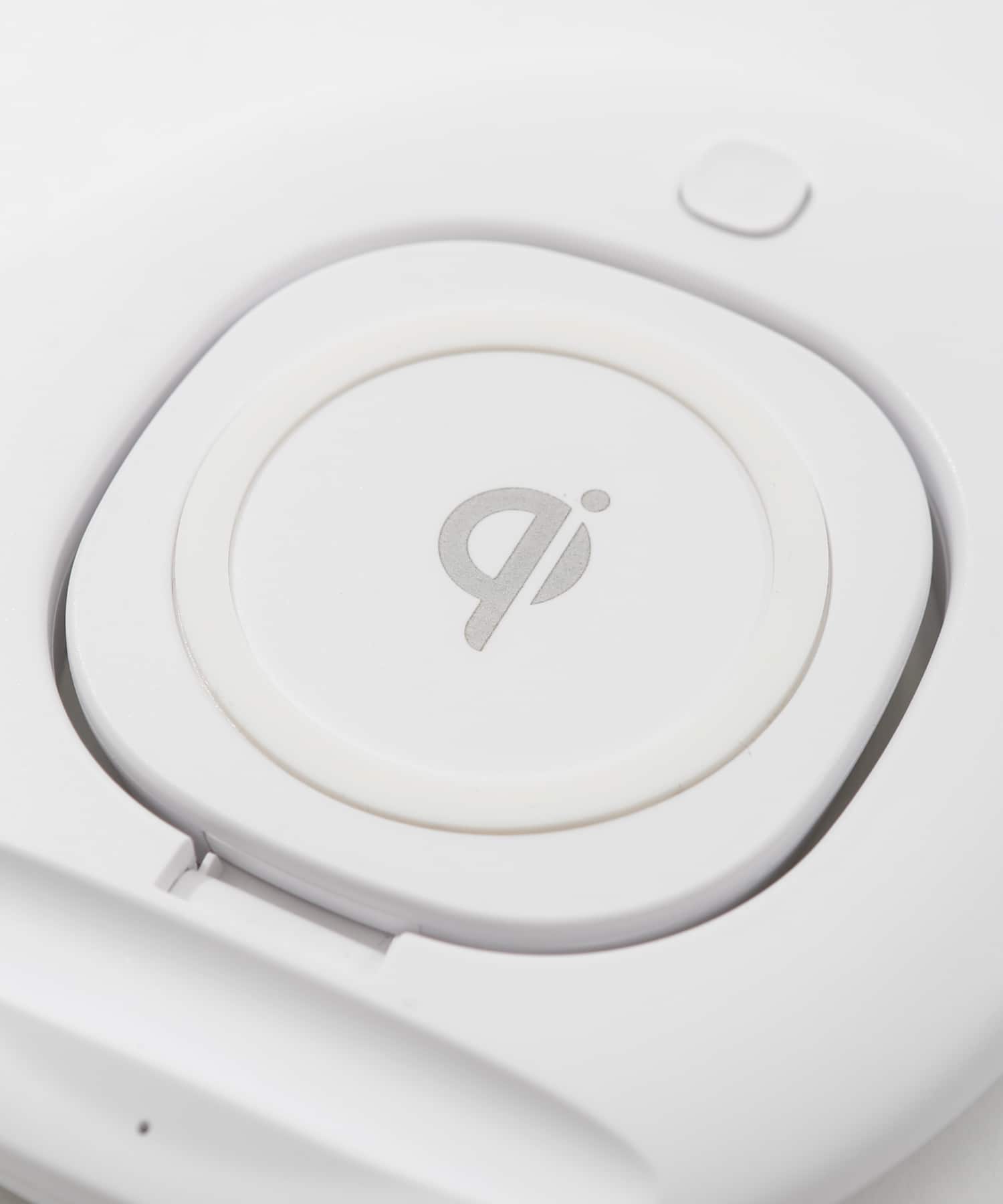 3COINS(スリーコインズ) 【3COINS DEVICE】ワイヤレスチャージャーコンパクト収納スタンド