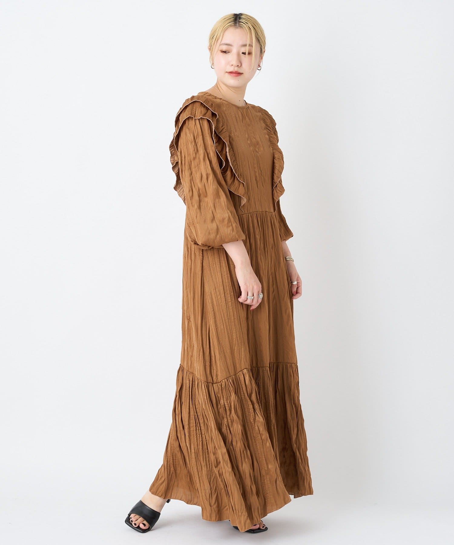 ラッフル切替ワンピース Ciaopanic チャオパニック レディース Pal Closet パルクローゼット パルグループ公式ファッション通販サイト