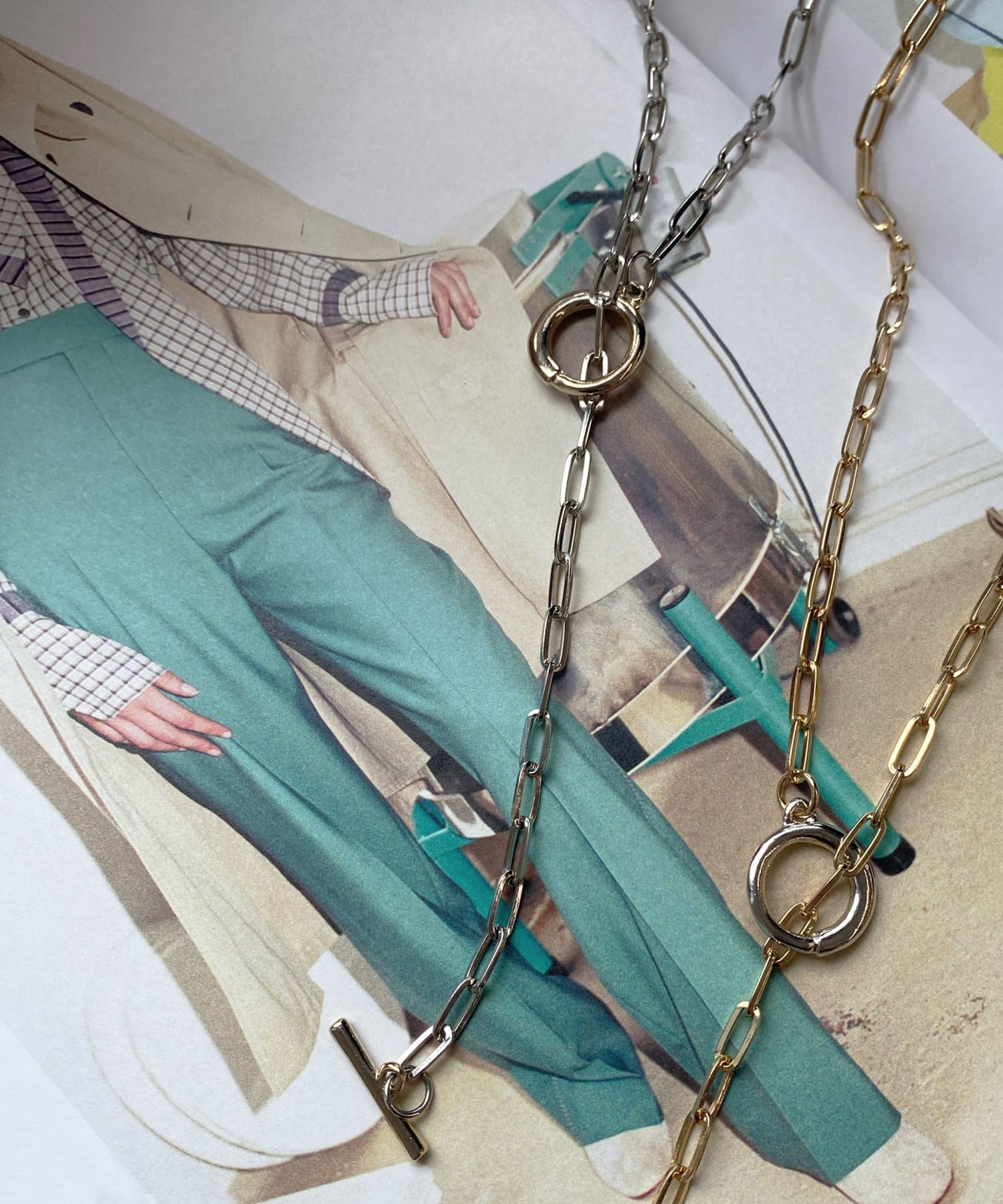 ロングチェーンスライドネックレス Doudou ドゥドゥ レディース Pal Closet パルクローゼット パルグループ公式ファッション通販サイト