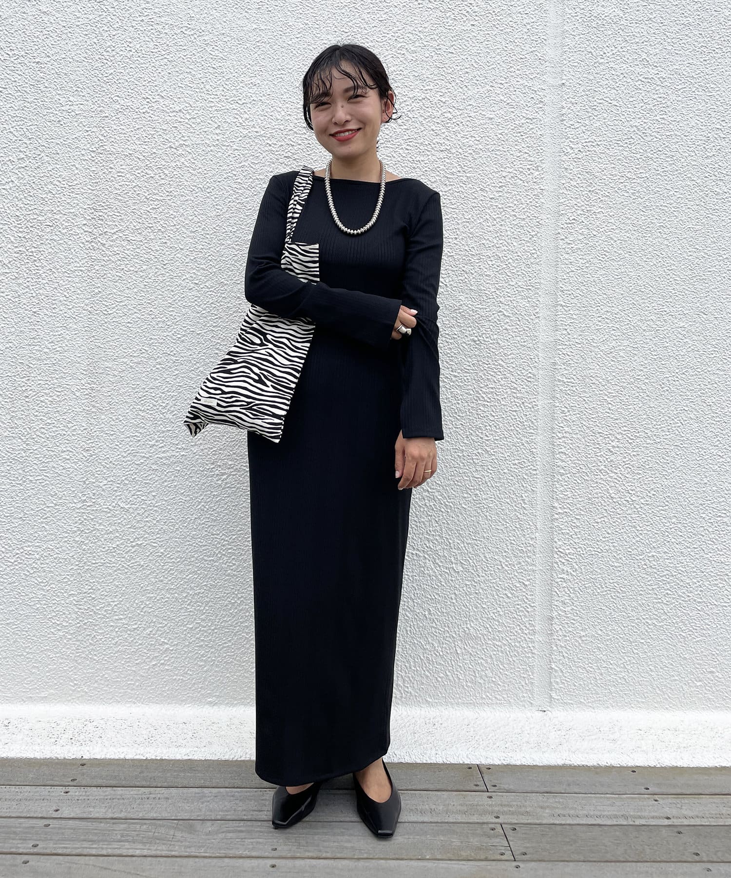 トートbag付き ランダムテレコワンピース Loungedress ラウンジドレス レディース Pal Closet パルクローゼット パルグループ公式ファッション通販サイト