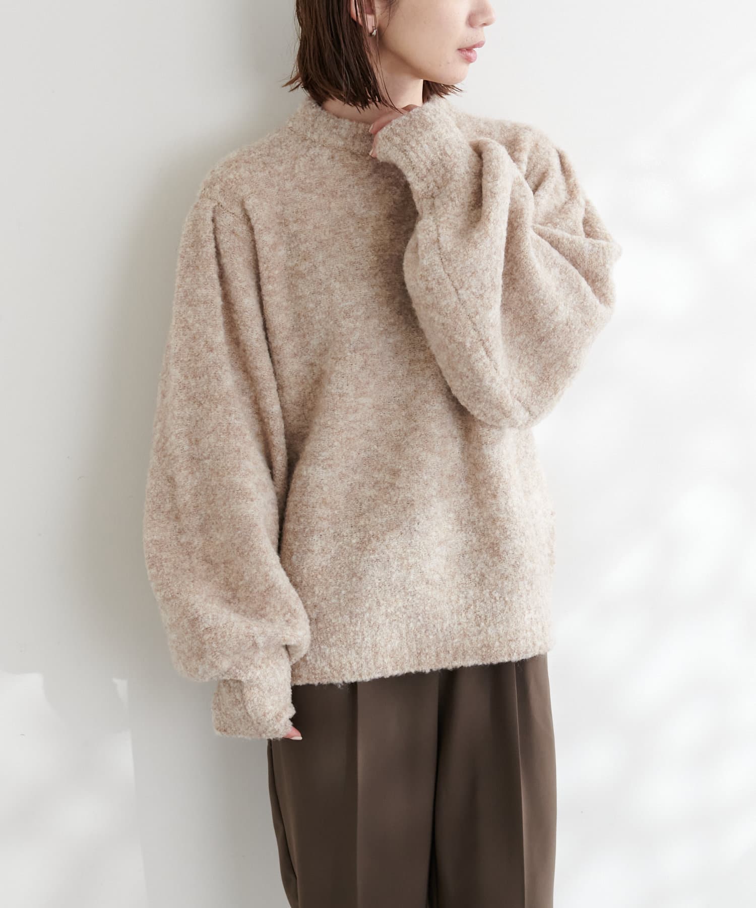 m*o様 COLLAGE GALLARDAGALANTE キルティングダウンコー 今年はハーフ丈】ノーカラーキルティングダウン - COLLAGE