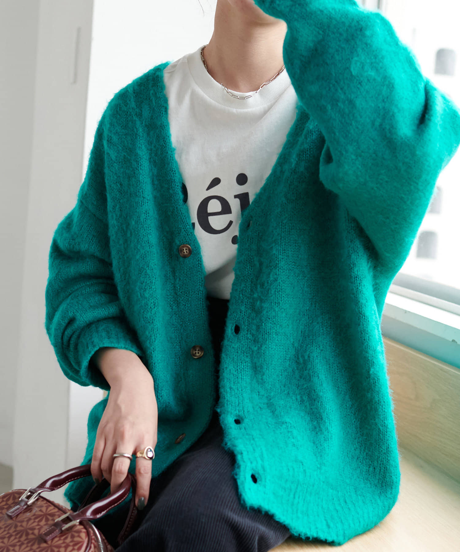 ユニセックス モヘアライクブラッシングカーディガン Web限定カラー有り Discoat ディスコート レディース Pal Closet パルクローゼット パルグループ公式ファッション通販サイト