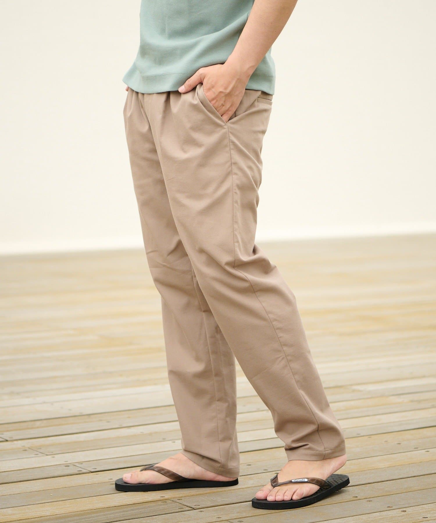 CIAOPANIC TYPY】絡み織りトラウザーパンツ | OUTLET(アウトレット