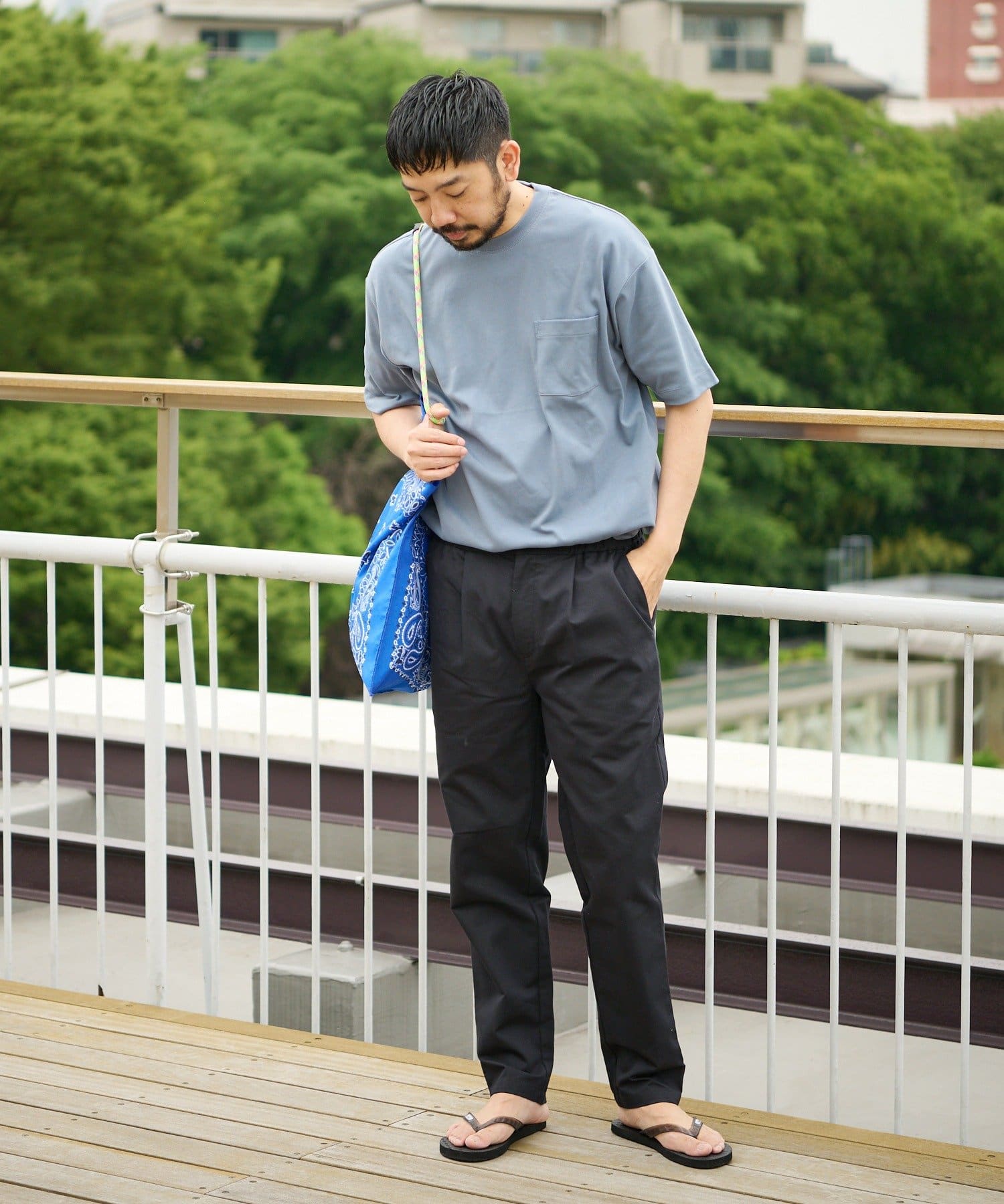 CIAOPANIC TYPY】絡み織りトラウザーパンツ | OUTLET(アウトレット