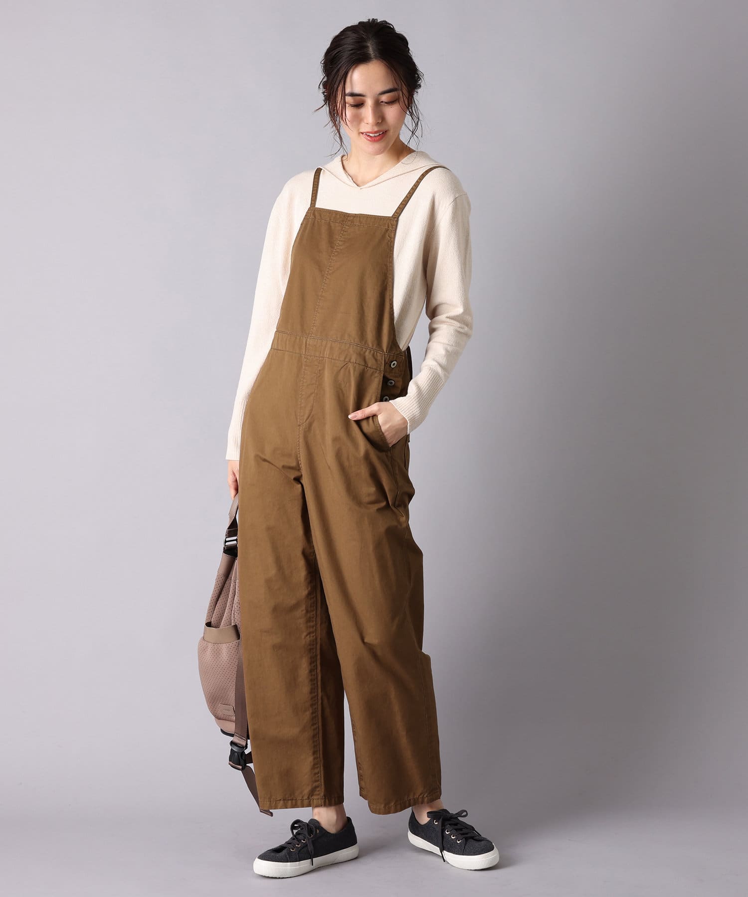 un dix cors(アンディコール) 【コーデが簡単に決まる】カツラギバイオサロペット