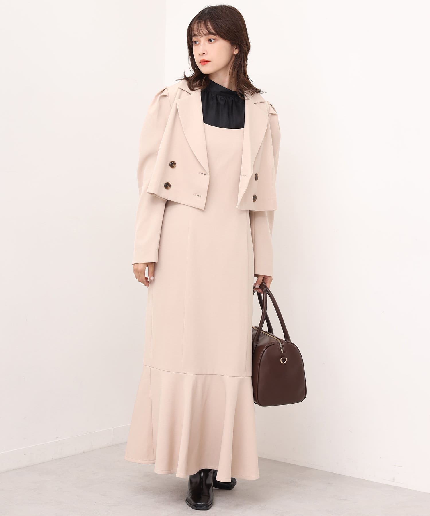 Set Upで着られる マーメイドキャミワンピース One After Another Nice Claup ワンアフターアナザー ナイスクラップ レディース Pal Closet パルクローゼット パルグループ公式ファッション通販サイト