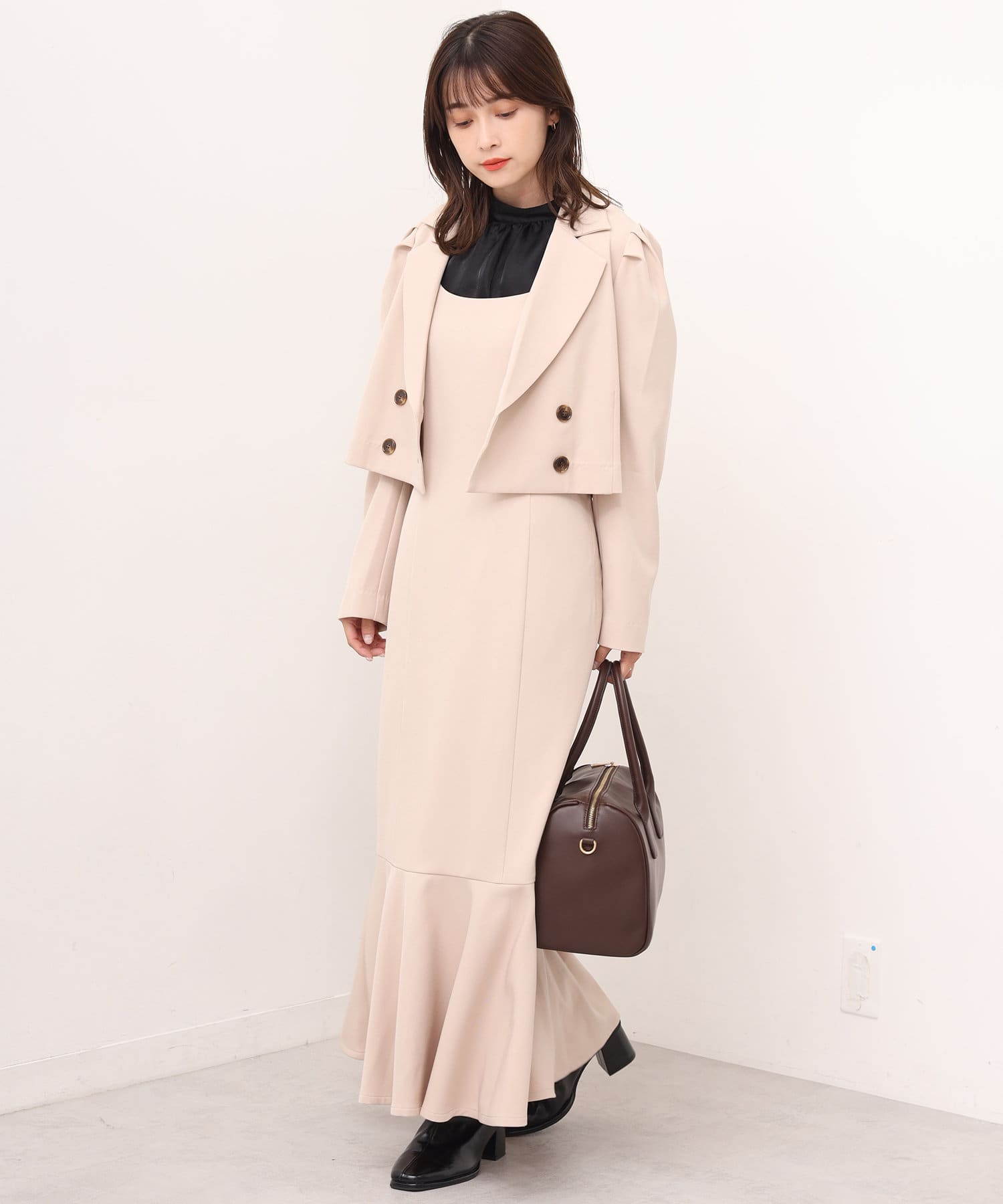 Set Upで着られる マーメイドキャミワンピース One After Another Nice Claup ワンアフターアナザー ナイスクラップ レディース Pal Closet パルクローゼット パルグループ公式ファッション通販サイト