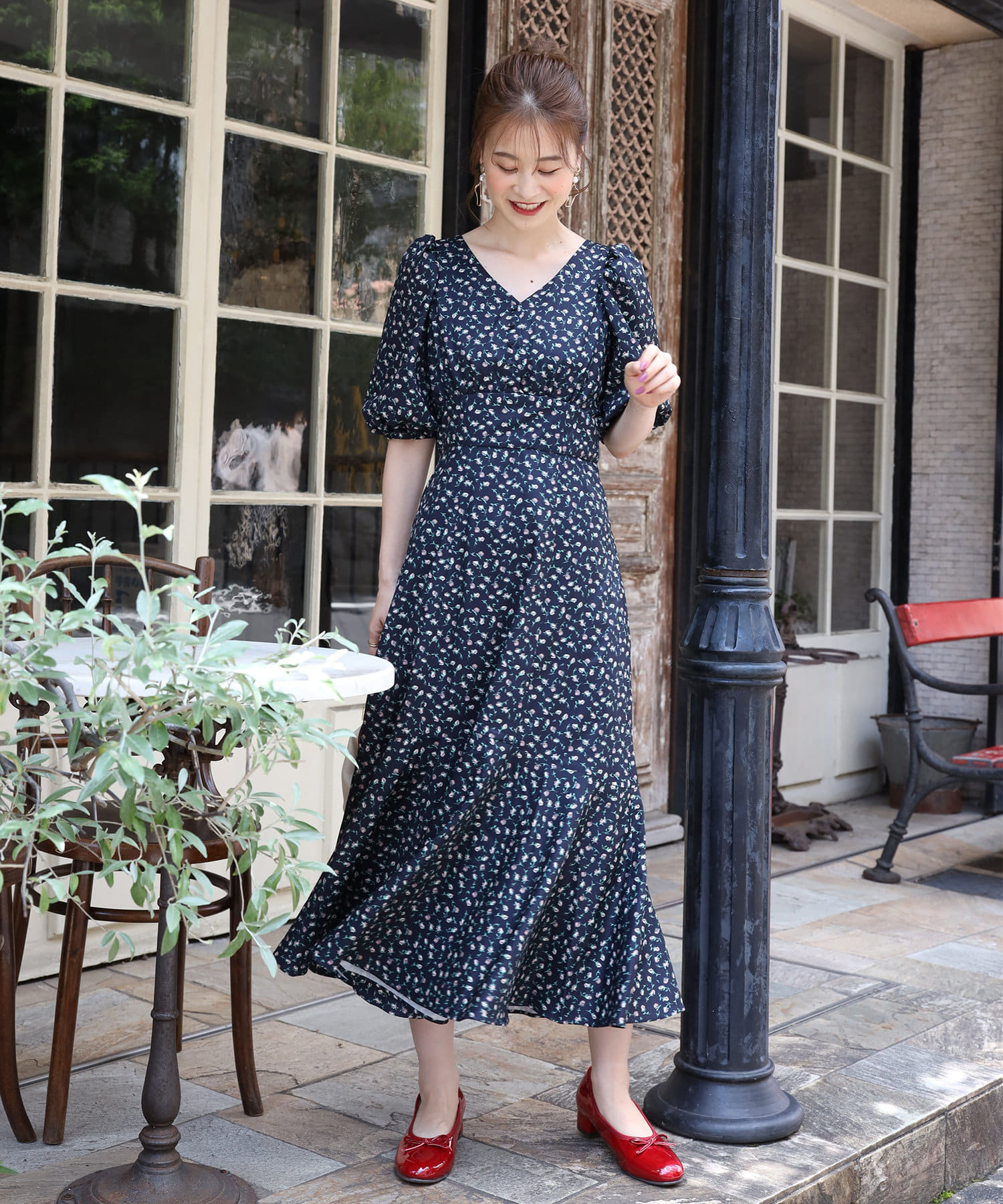 Cherie Chuu Lady Long Onepiece One After Another Nice Claup ワンアフターアナザー ナイスクラップ レディース Pal Closet パルクローゼット パルグループ公式ファッション通販サイト