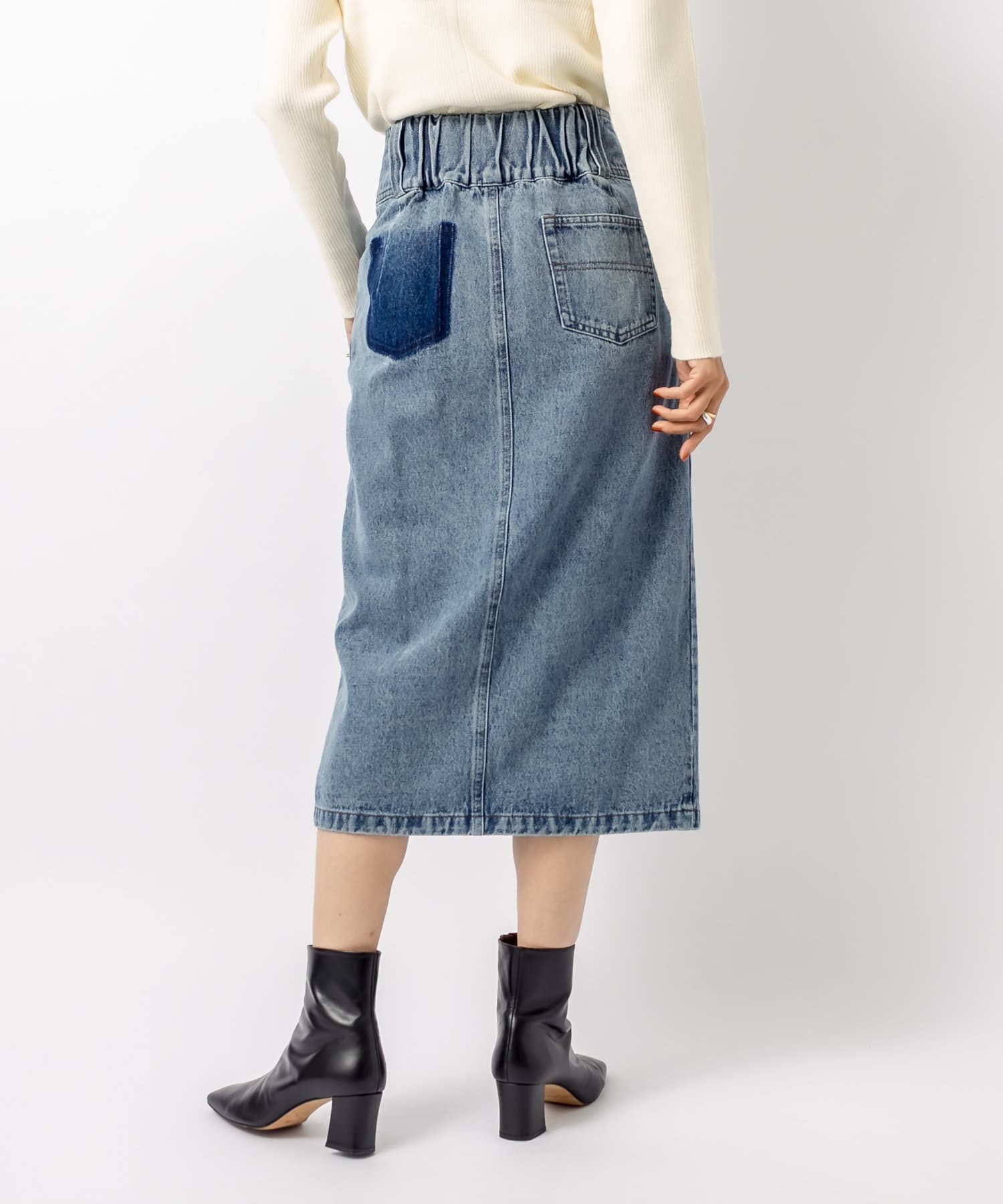 大人の女性を美しく見せる フロントボタンデニムスカート Rive Droite リヴドロワ レディース Pal Closet パルクローゼット パルグループ公式ファッション通販サイト