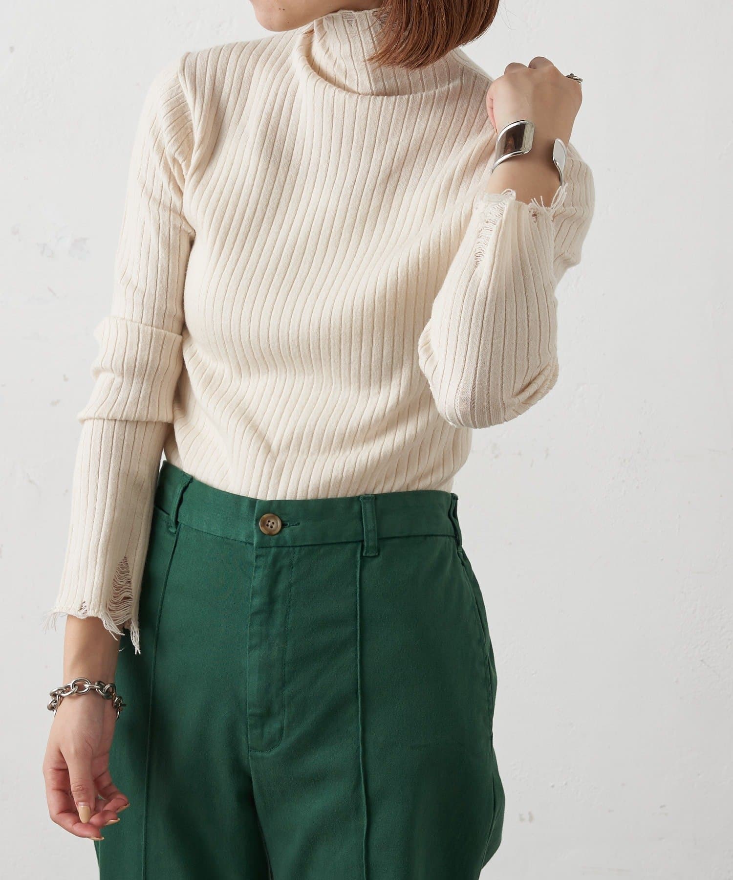 アンチピリングダメージハイネックニット Ciaopanic Typy チャオパニックティピー レディース Pal Closet パルクローゼット パルグループ公式ファッション通販サイト