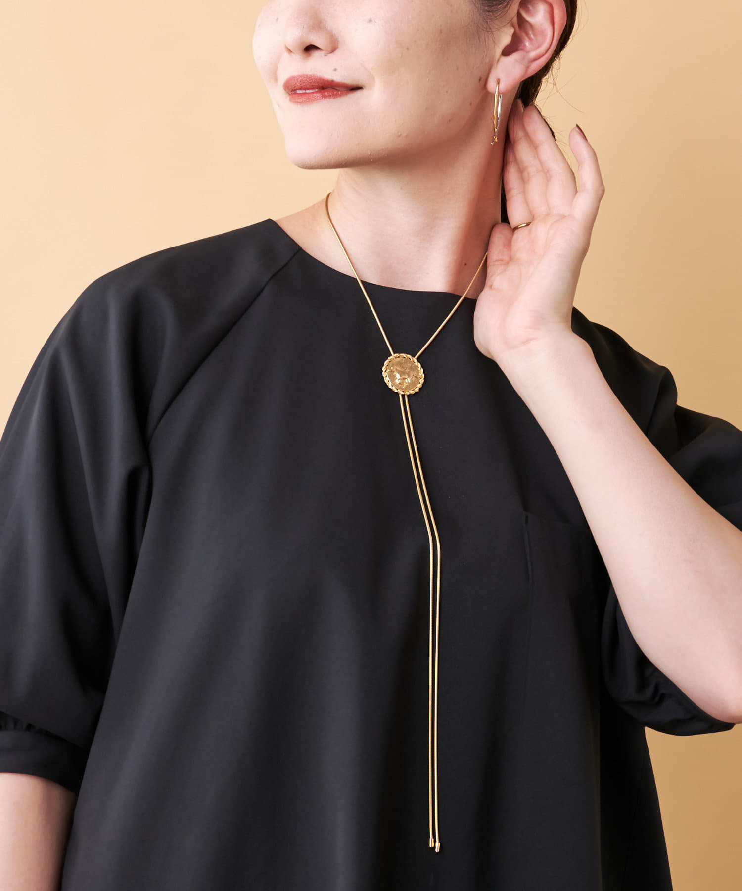 サラブレッドループタイネックレス Ear Papillonner イア パピヨネ レディース Pal Closet パルクローゼット パルグループ公式ファッション通販サイト