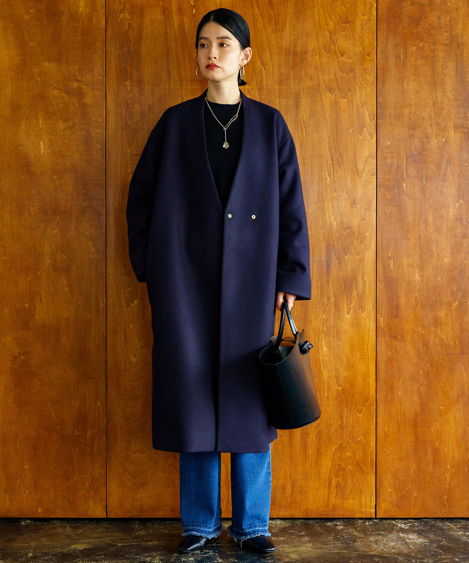 人気メーカー ブランド ノーカラーコート ノーカラージャケット Www Ergo Upe Be