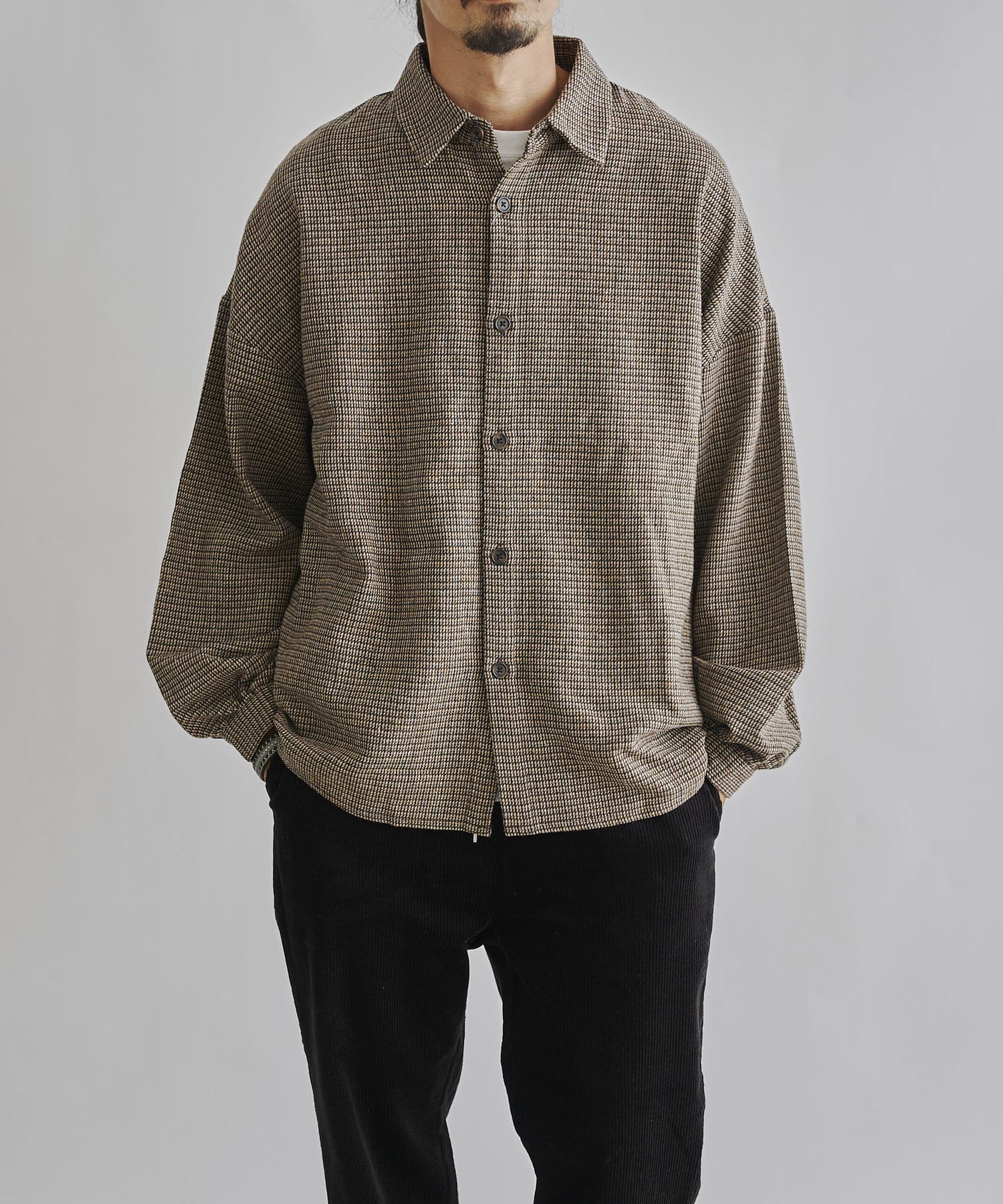 起毛チェック長袖bigシャツ Cpcm シーピーシーエム メンズ Pal Closet パルクローゼット パルグループ公式ファッション通販サイト