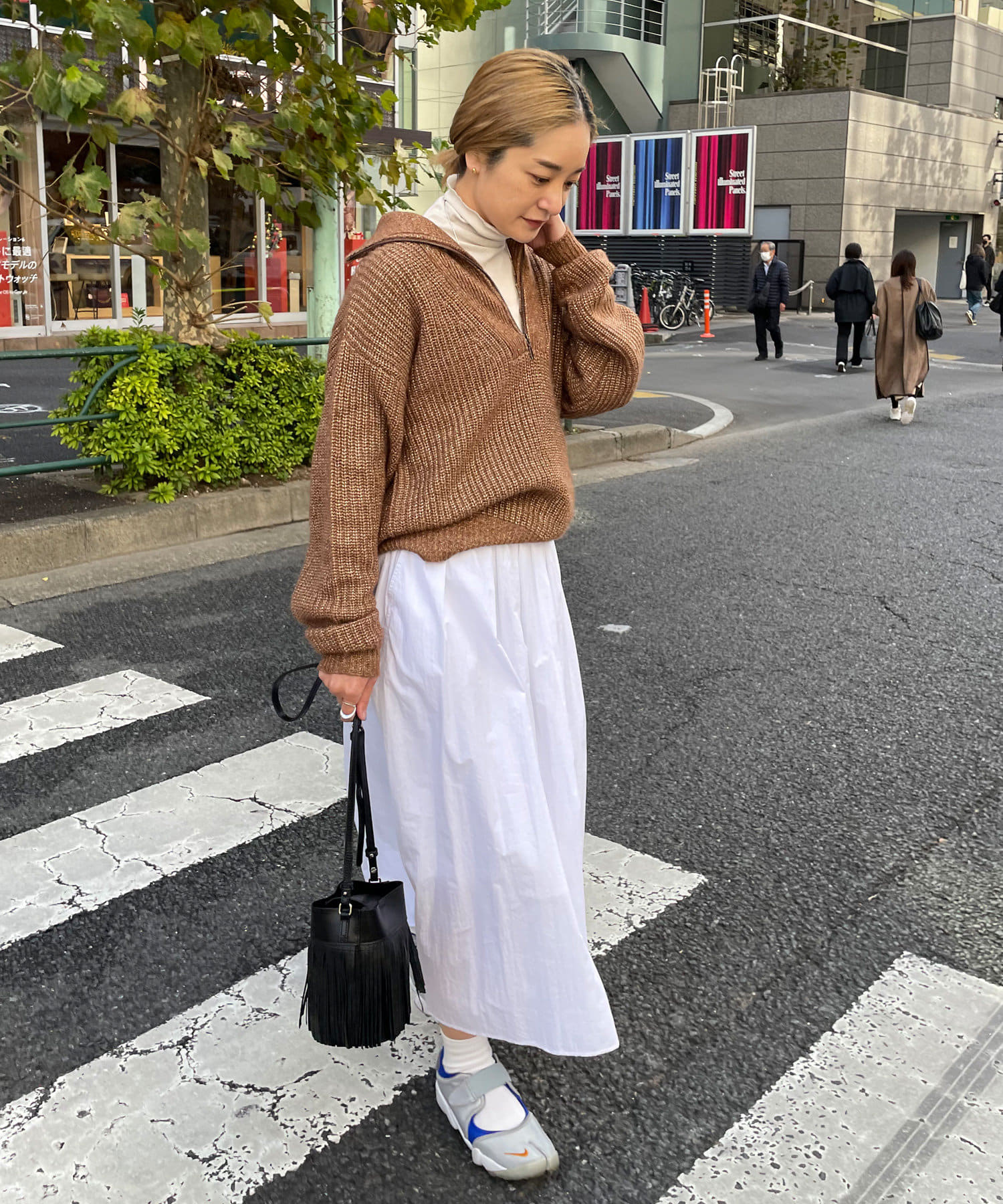 ラメ糸ZIPニットプルオーバー | SHENERY(シーナリー)レディース | PAL ...