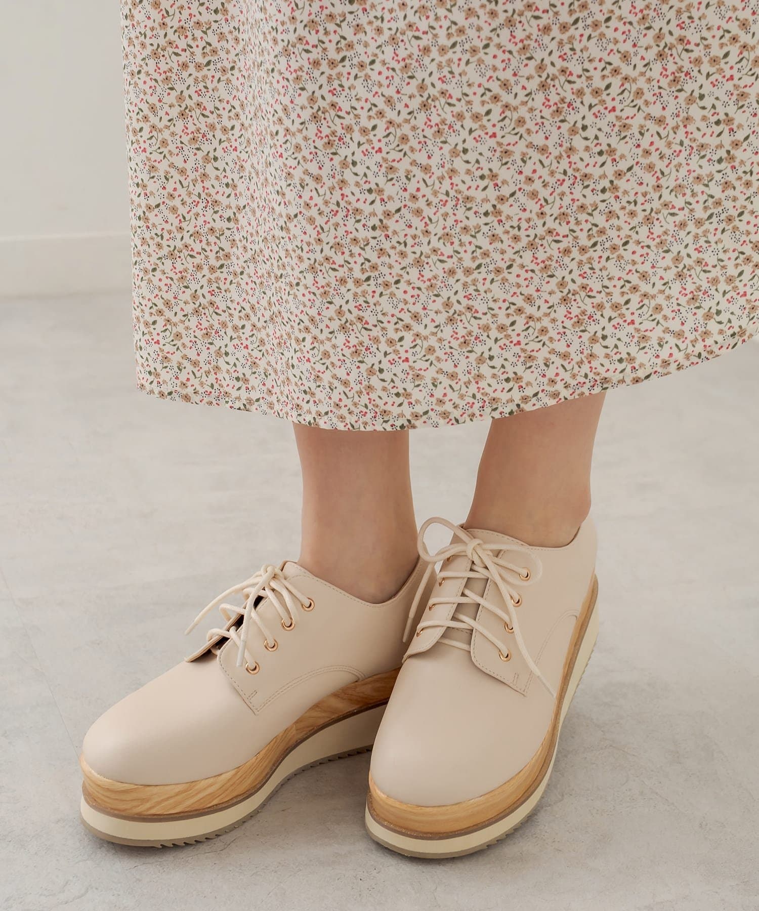 ダブルソールレースアップシューズ Olive Des Olive オリーブ デ オリーブ レディース Pal Closet パルクローゼット パルグループ公式ファッション通販サイト