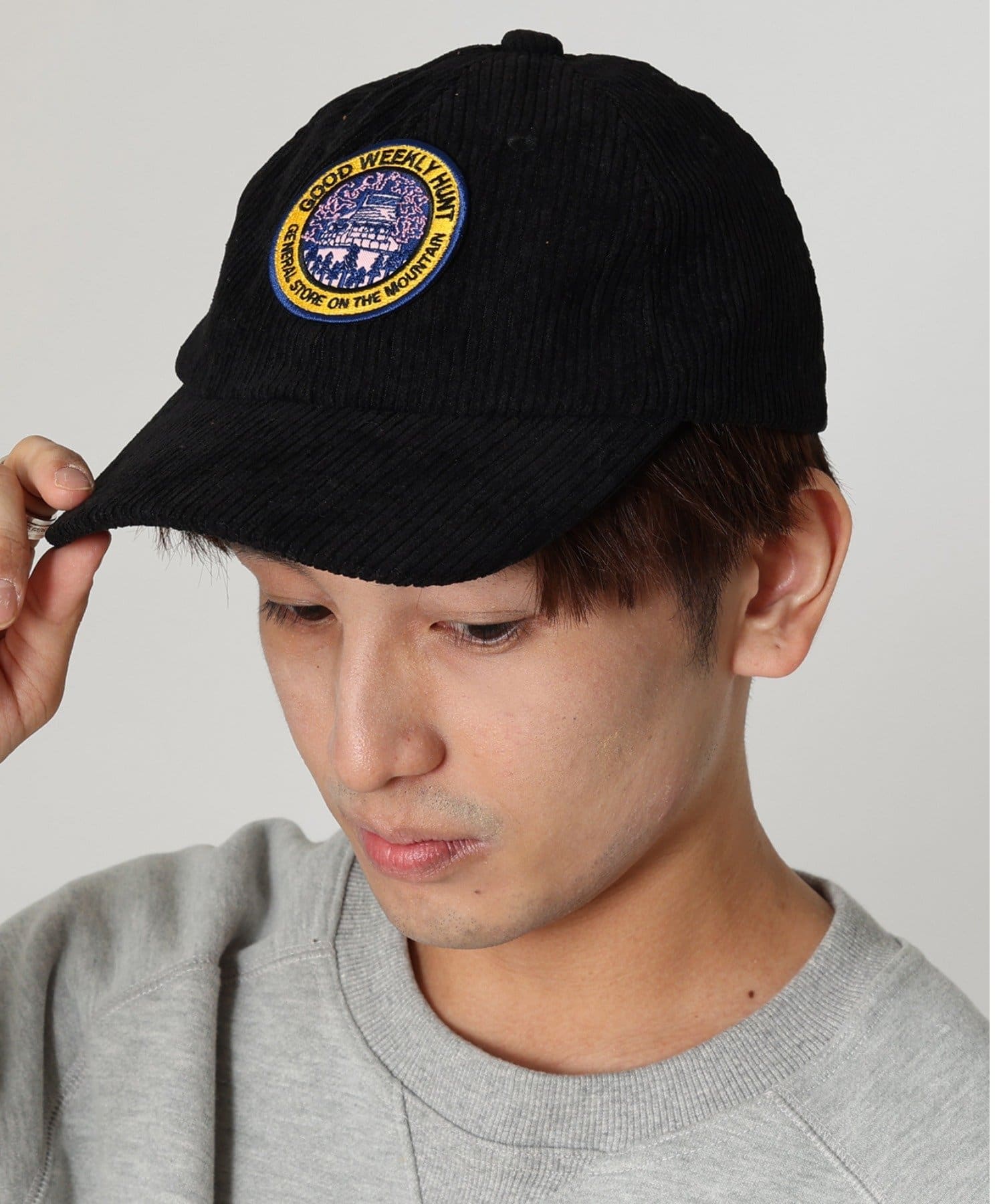 Good Weekly Hunt コーデュロイ エンブレム キャップ Ciaopanic Typy チャオパニックティピー レディース Pal Closet パルクローゼット パルグループ公式ファッション通販サイト