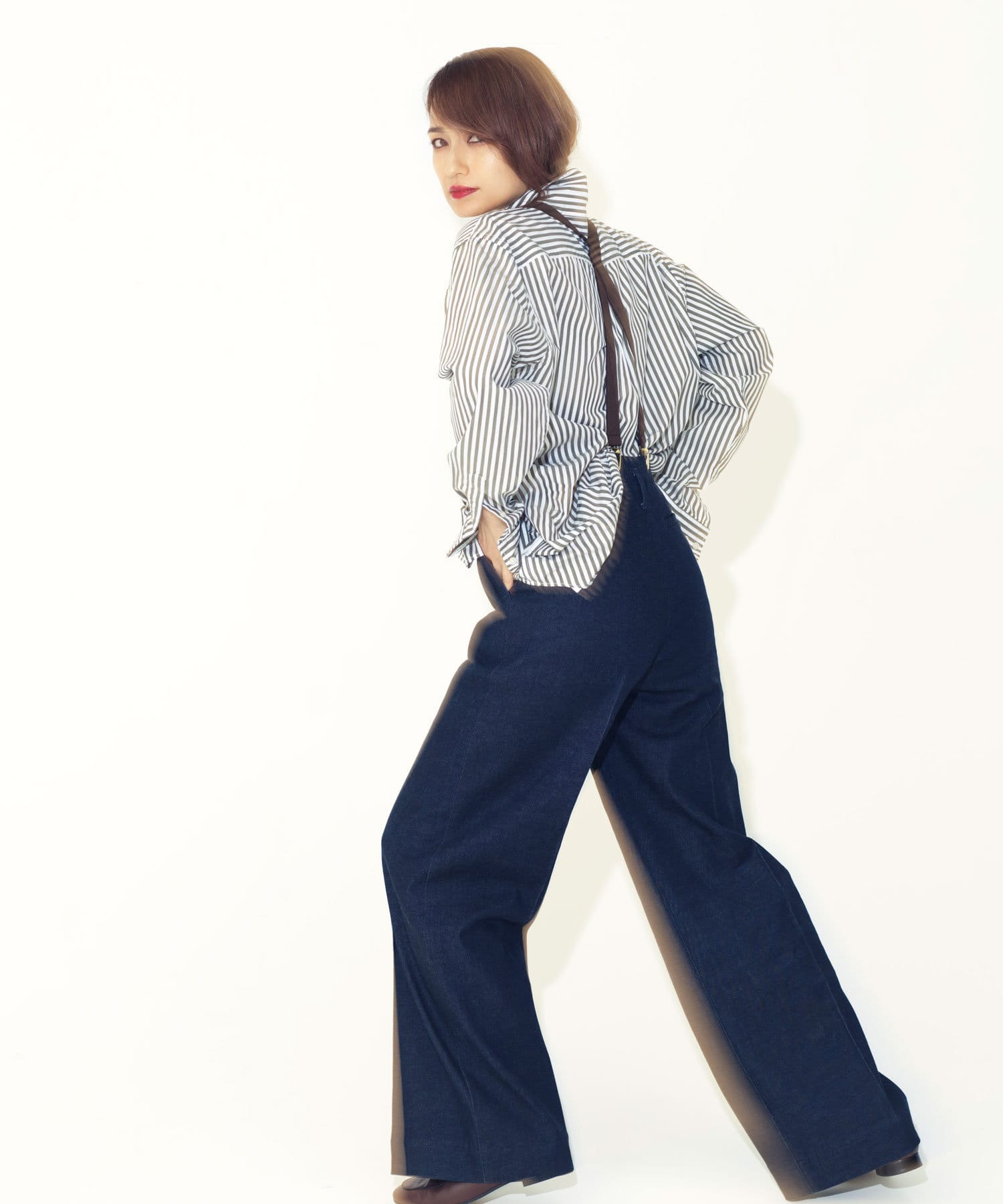 佐田真由美さん Yanukコラボ Highwaisttrousers Rive Droite リヴドロワ ライフスタイル Pal Closet パルクローゼット パルグループ公式ファッション通販サイト