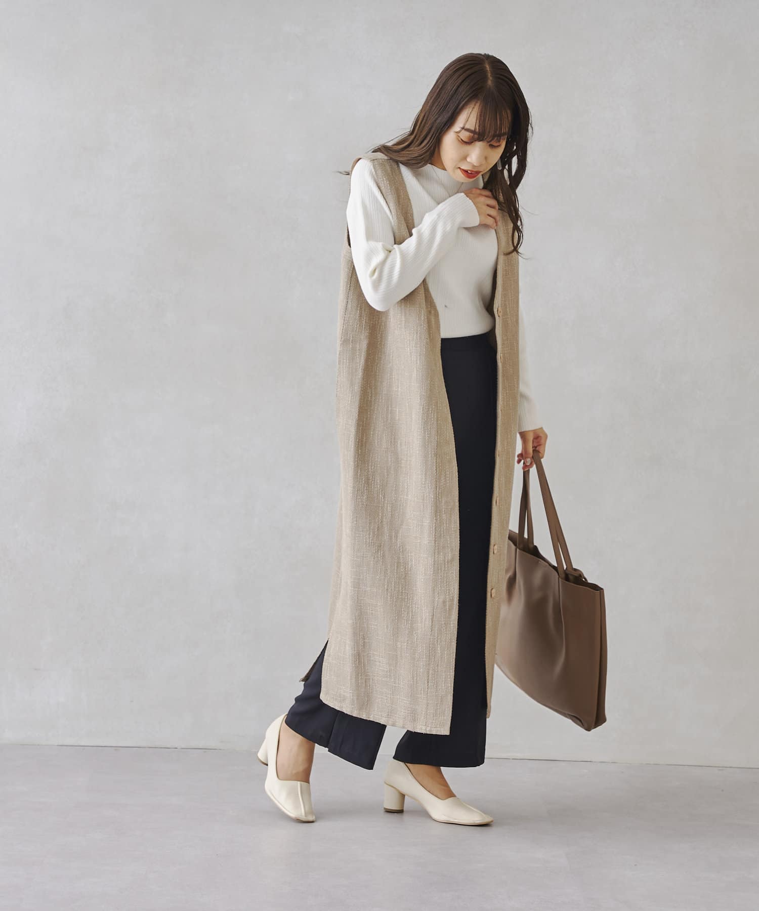 織柄2wayジレワンピース Chez Toi シェトワ レディース Pal Closet パルクローゼット パルグループ公式ファッション通販サイト