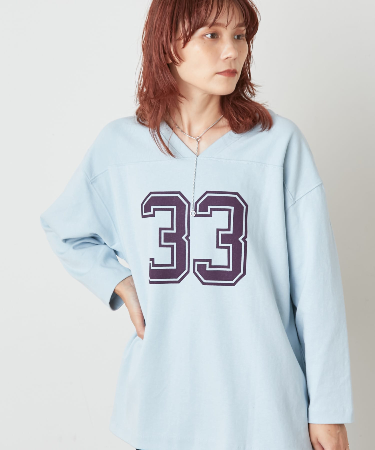 ナンバリング2wayロングtシャツ Omekashi オメカシ レディース Pal Closet パルクローゼット パルグループ公式ファッション通販サイト