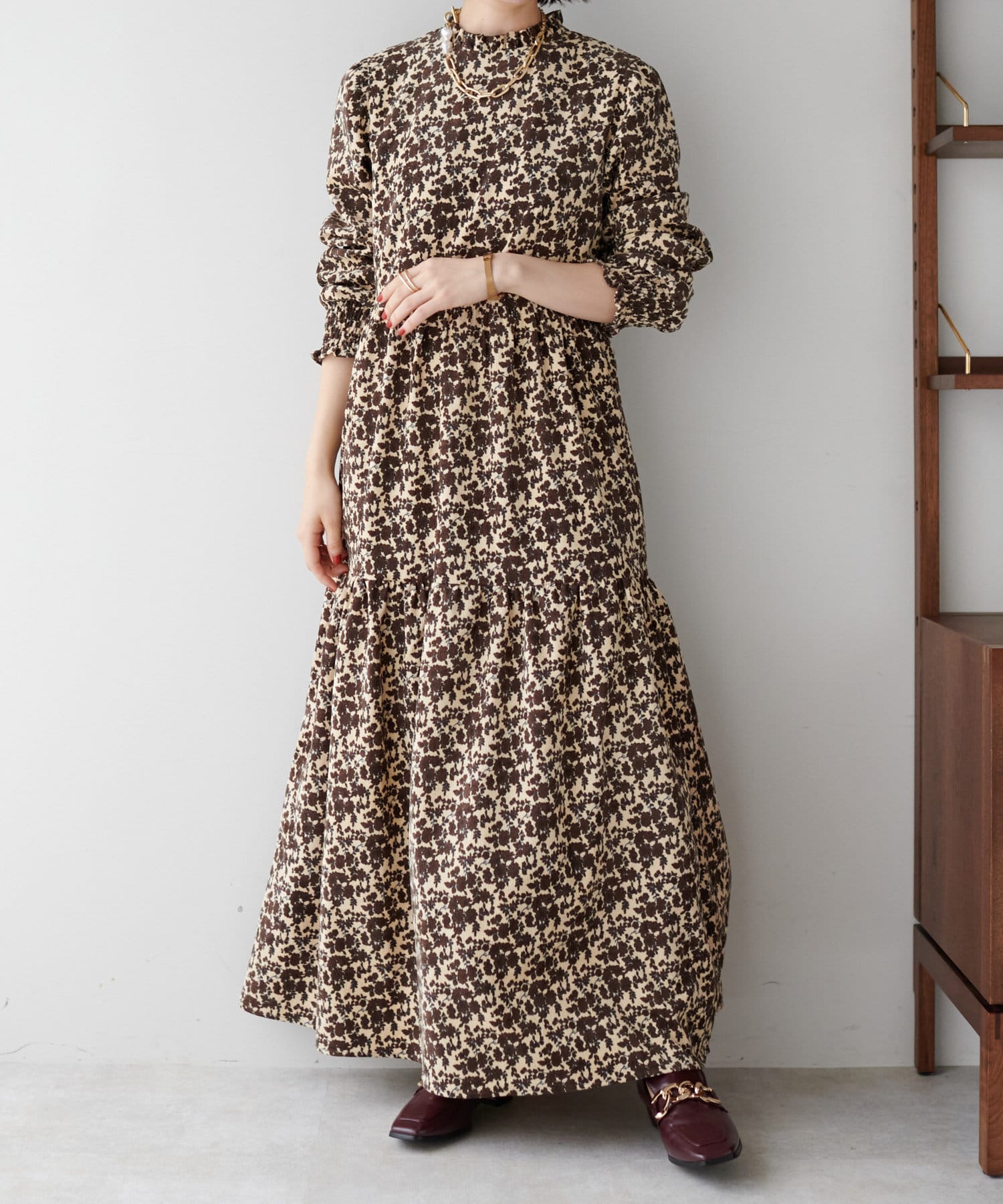 コーデュロイ花柄ワンピース Discoat ディスコート レディース Pal Closet パルクローゼット パルグループ公式ファッション通販サイト コーデュロイ花柄ワンピース Discoat ディスコート レディース Pal Closet パルクローゼット パルグループ公式ファッション通販サイト