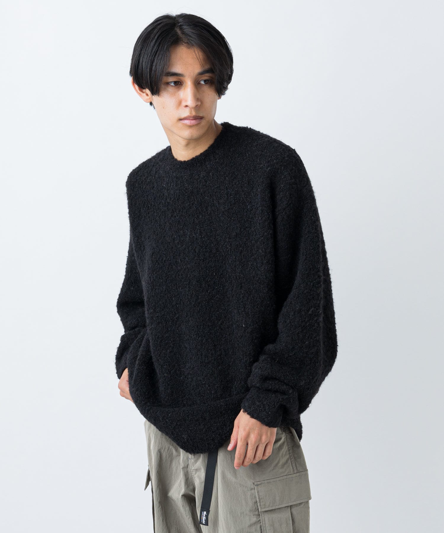 ストレッチボアビッグシルエットニット Ciaopanic チャオパニック メンズ Pal Closet パルクローゼット パルグループ公式ファッション通販サイト