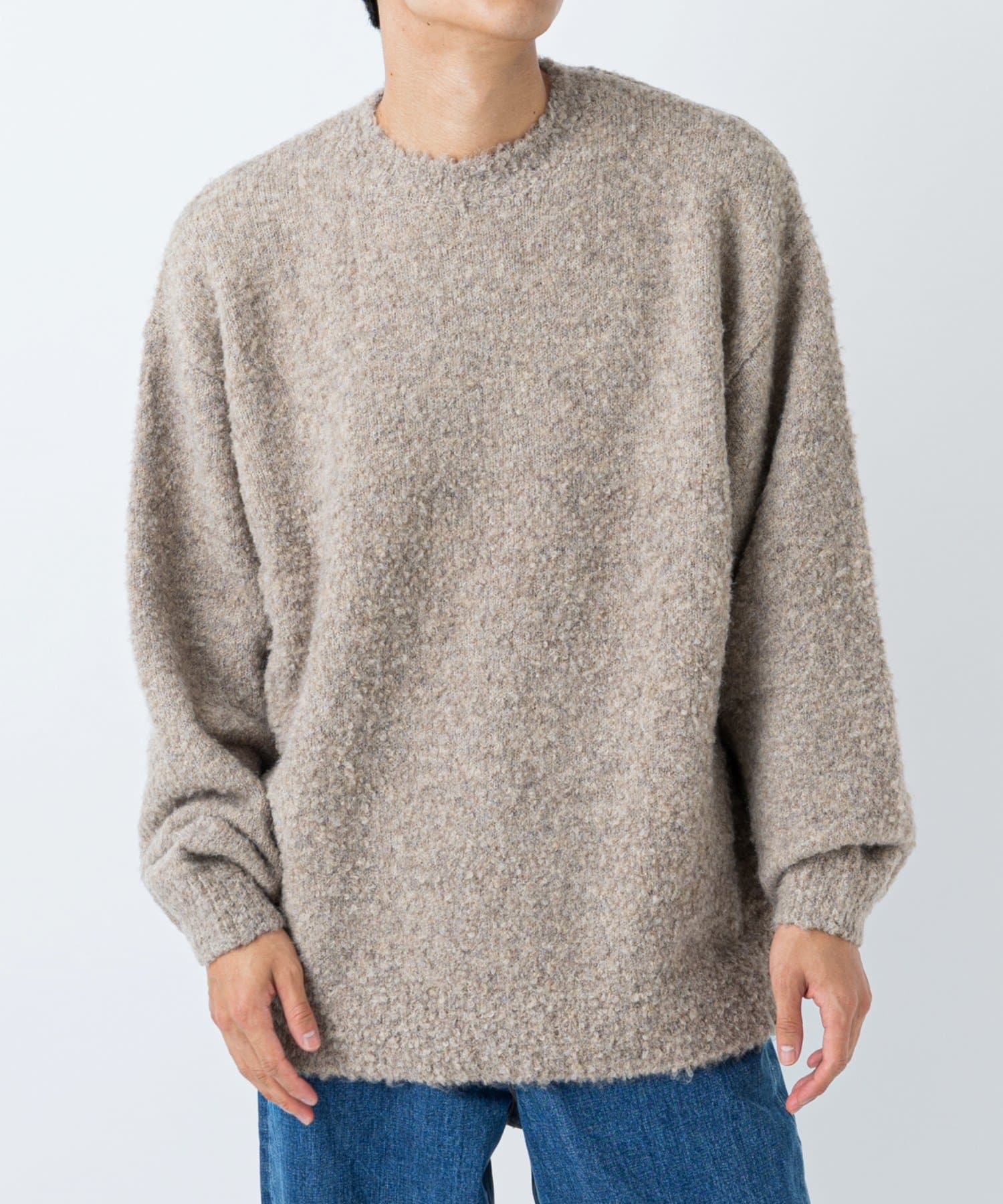 ストレッチボアビッグシルエットニット Ciaopanic チャオパニック メンズ Pal Closet パルクローゼット パルグループ公式ファッション通販サイト