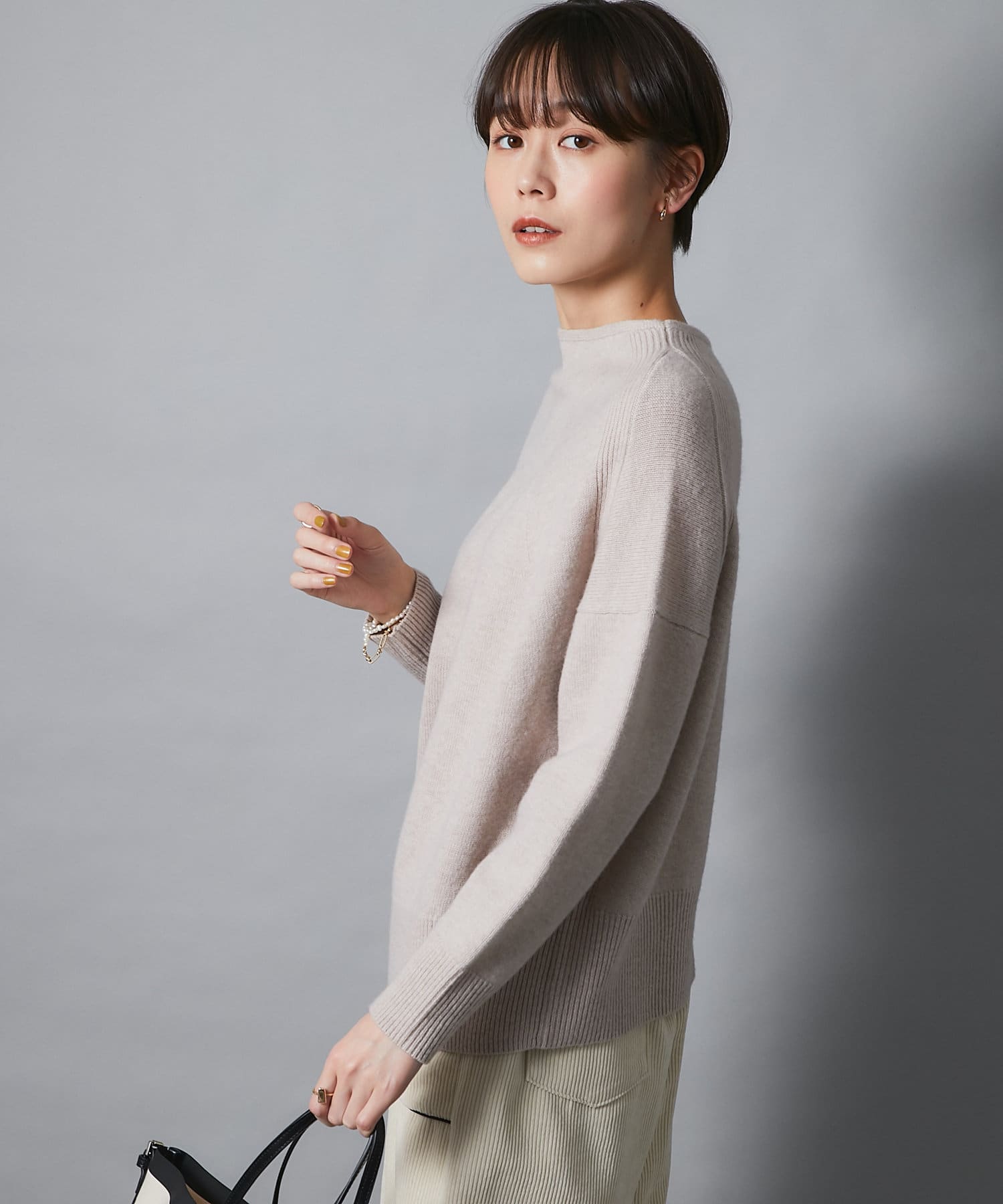 人気の名品ニット ウールボトルネックプルオーバーニット Un Dix Cors アンディコール レディース Pal Closet パルクローゼット パルグループ公式ファッション通販サイト