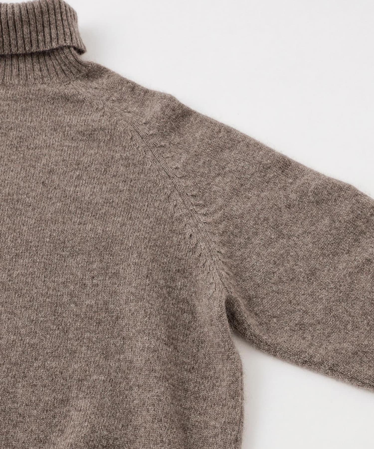 日本製/今治産 Wool Yak Turtleneck Knit / PHLANNÈL SOL | www