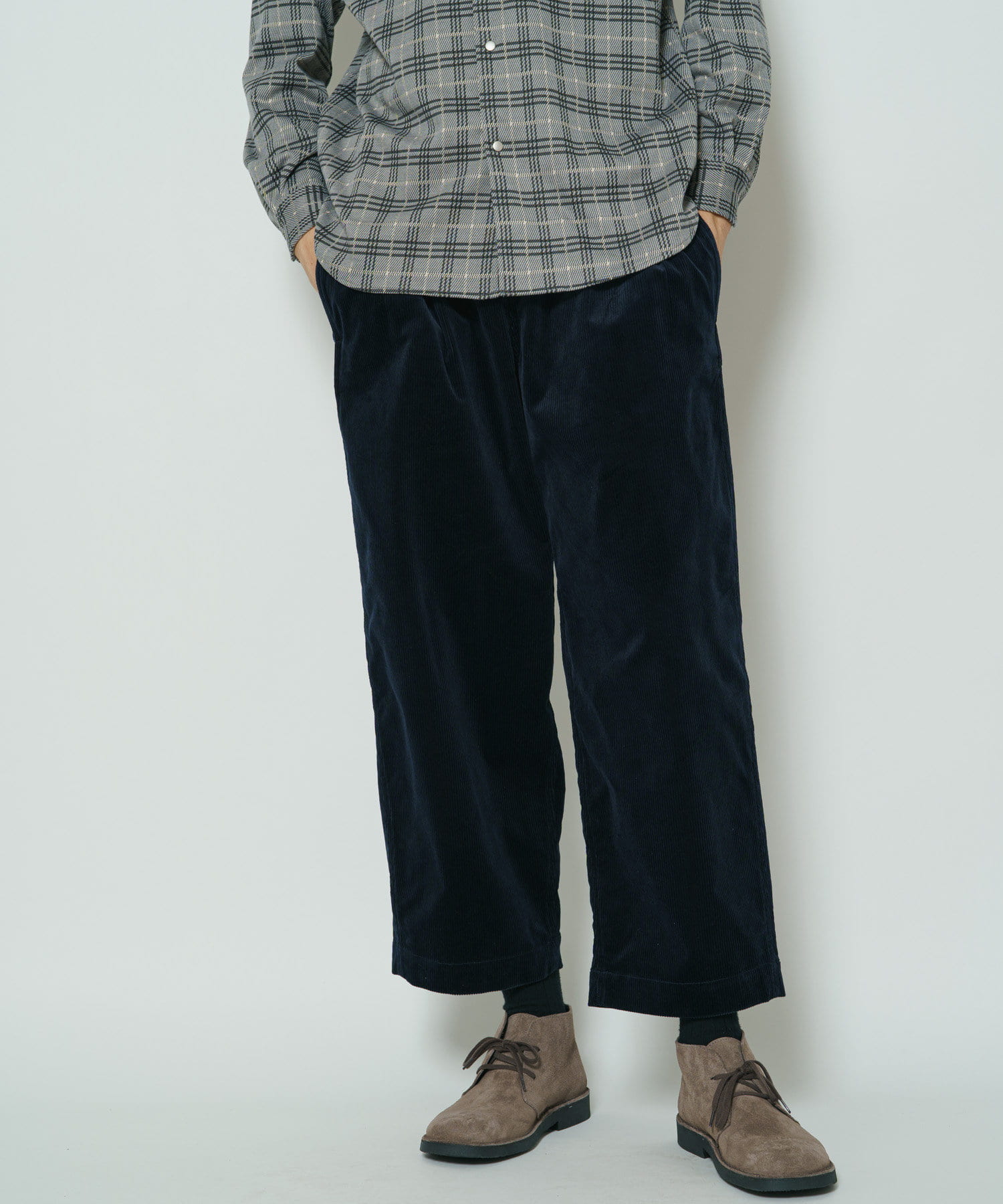 Gramicci グラミチ 別注ストレッチコーデュロイワイドタックパンツ Ciaopanic チャオパニック メンズ Pal Closet パルクローゼット パルグループ公式ファッション通販サイト
