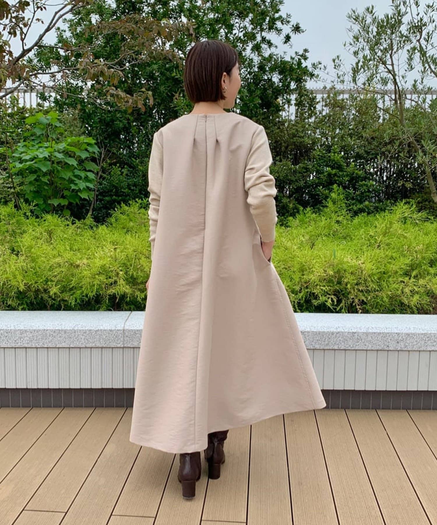 袖ニットaラインワンピース Beardsley ビアズリー レディース Pal Closet パルクローゼット パルグループ公式ファッション通販サイト