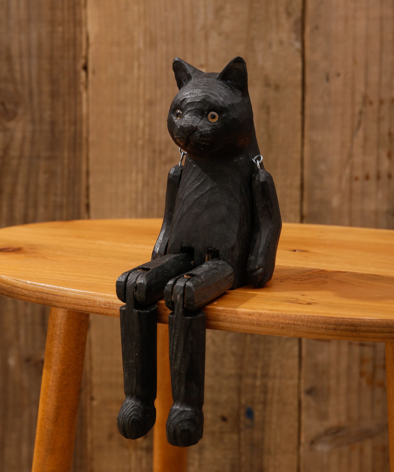 Halloween Market 木彫りのお座りアニマル Cat Salut サリュ ライフスタイル Pal Closet パルクローゼット パルグループ公式ファッション通販サイト