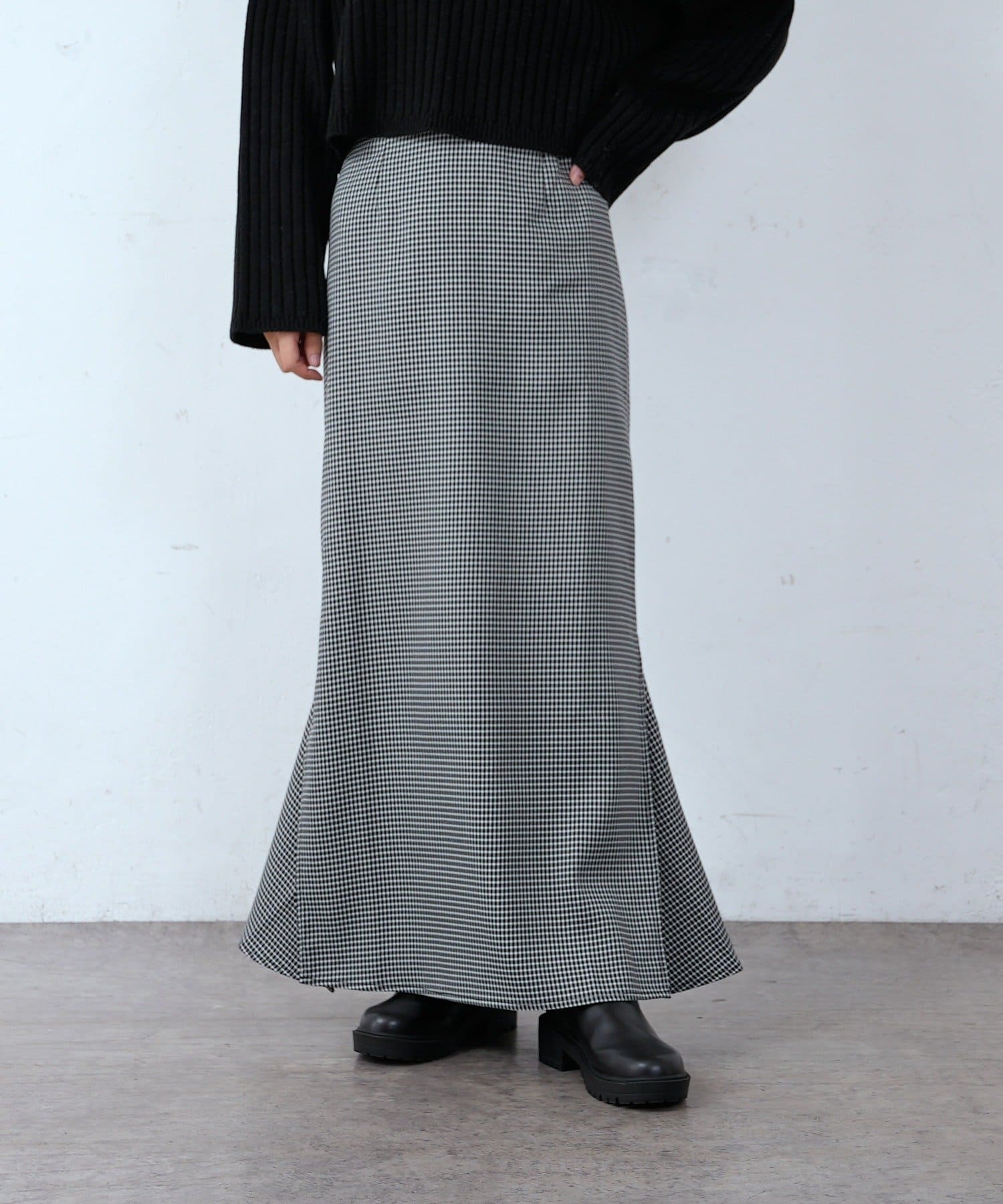 スリットマーメイドスカート チェック Ciaopanic チャオパニック レディース Pal Closet パルクローゼット パルグループ公式ファッション通販サイト