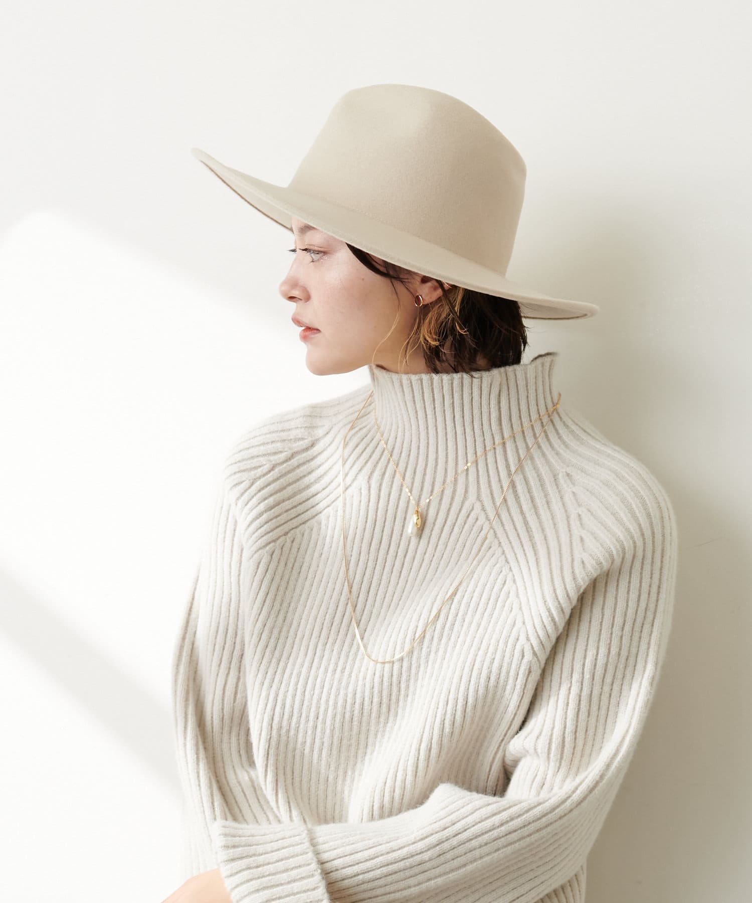 COLLAGE GALLARDAGALANTE ラクーンプルオーバー ふわふわラクーンニットで暖かコーデ - COLLAGE GALLARDAGALANTE