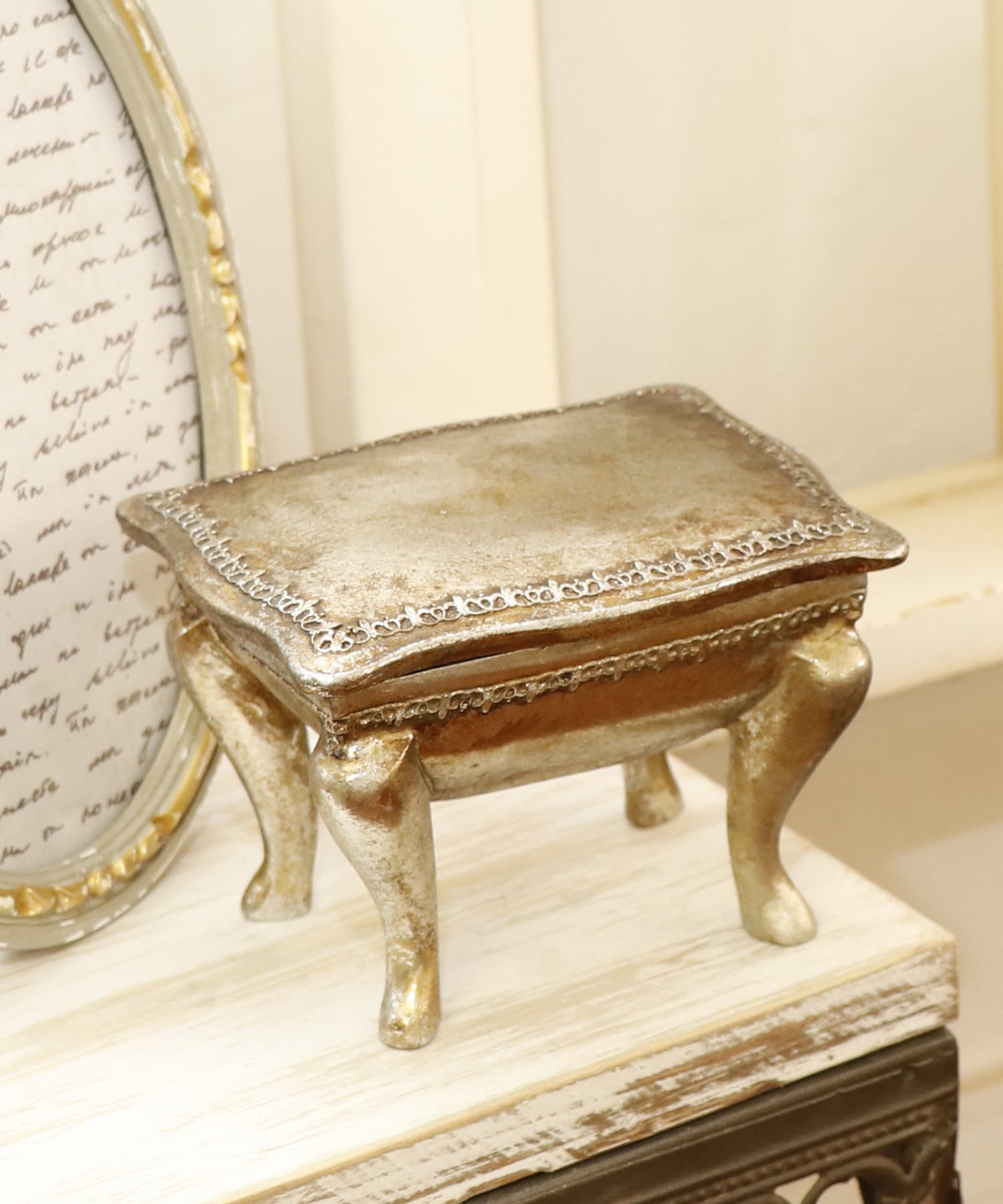 再入荷 アンティーク小物入れ Salut サリュ ライフスタイル Pal Closet パルクローゼット パルグループ公式ファッション通販サイト