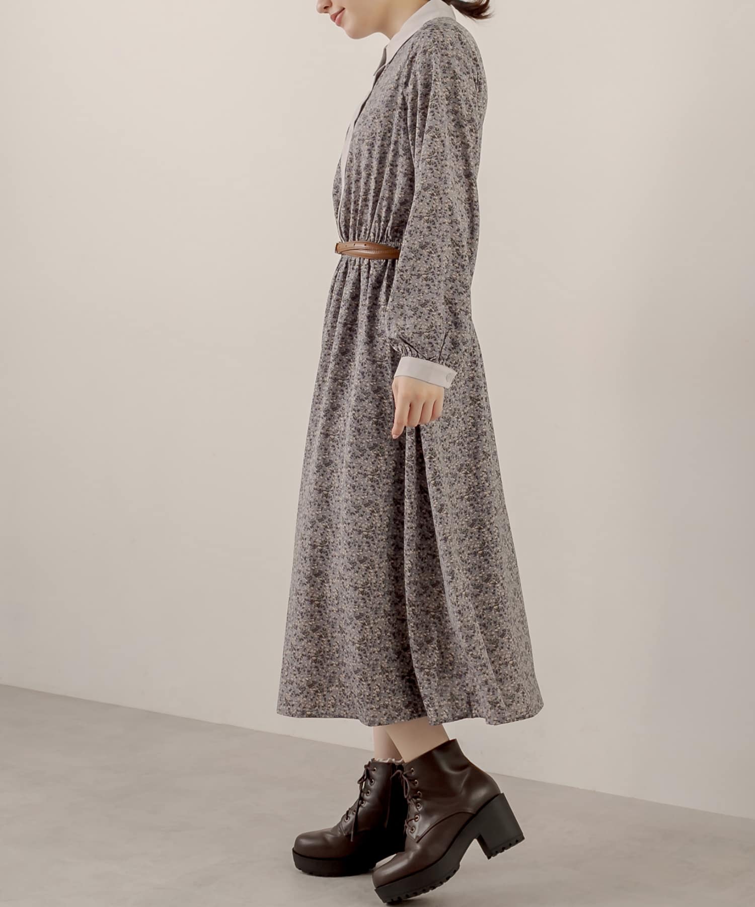 ベルト付クレリックシャツワンピース Olive Des Olive オリーブ デ オリーブ レディース Pal Closet パルクローゼット パルグループ公式ファッション通販サイト