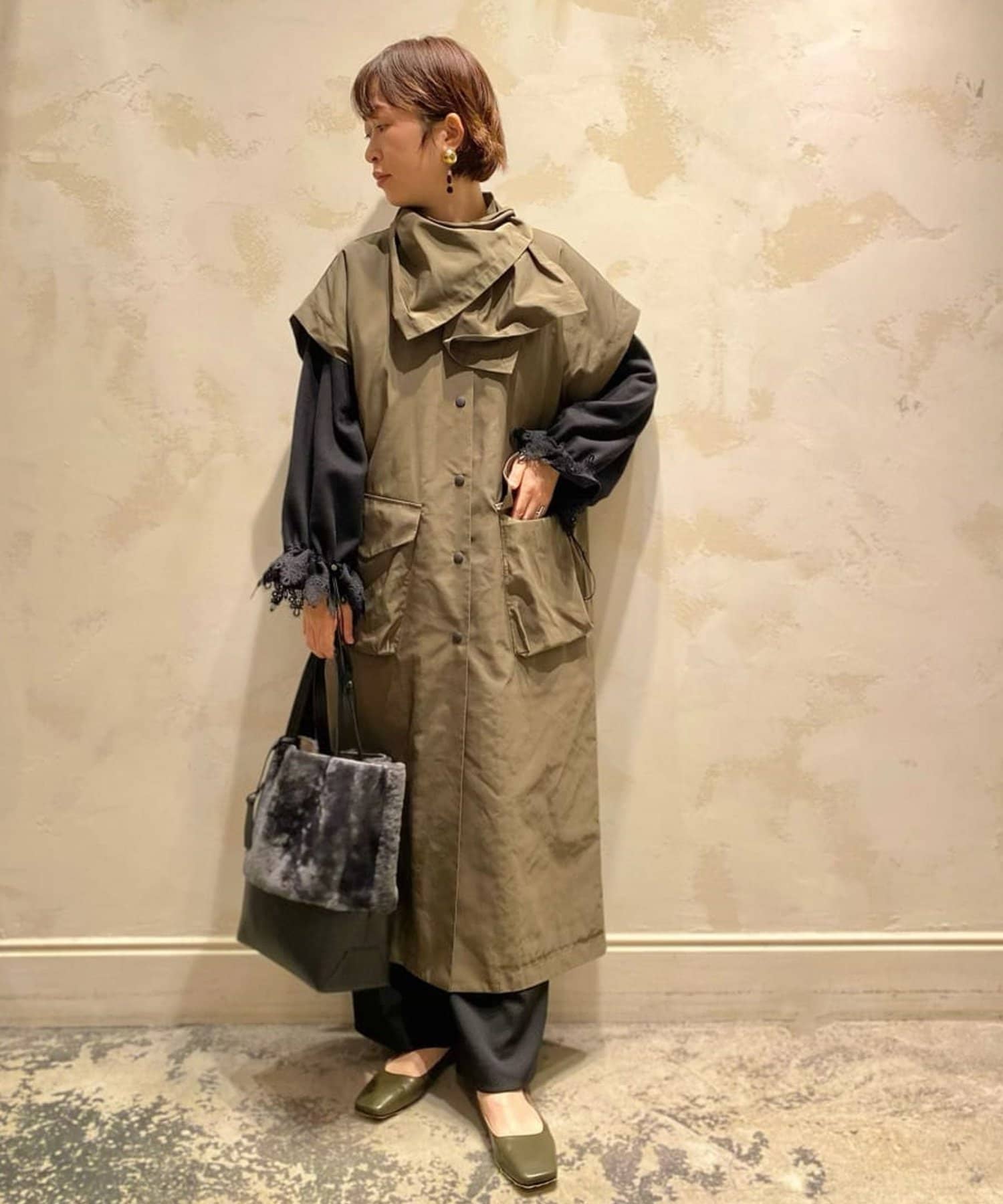 Hiromithistle ノースリーブコートワンピース Beardsley ビアズリー レディース Pal Closet パルクローゼット パルグループ公式ファッション通販サイト